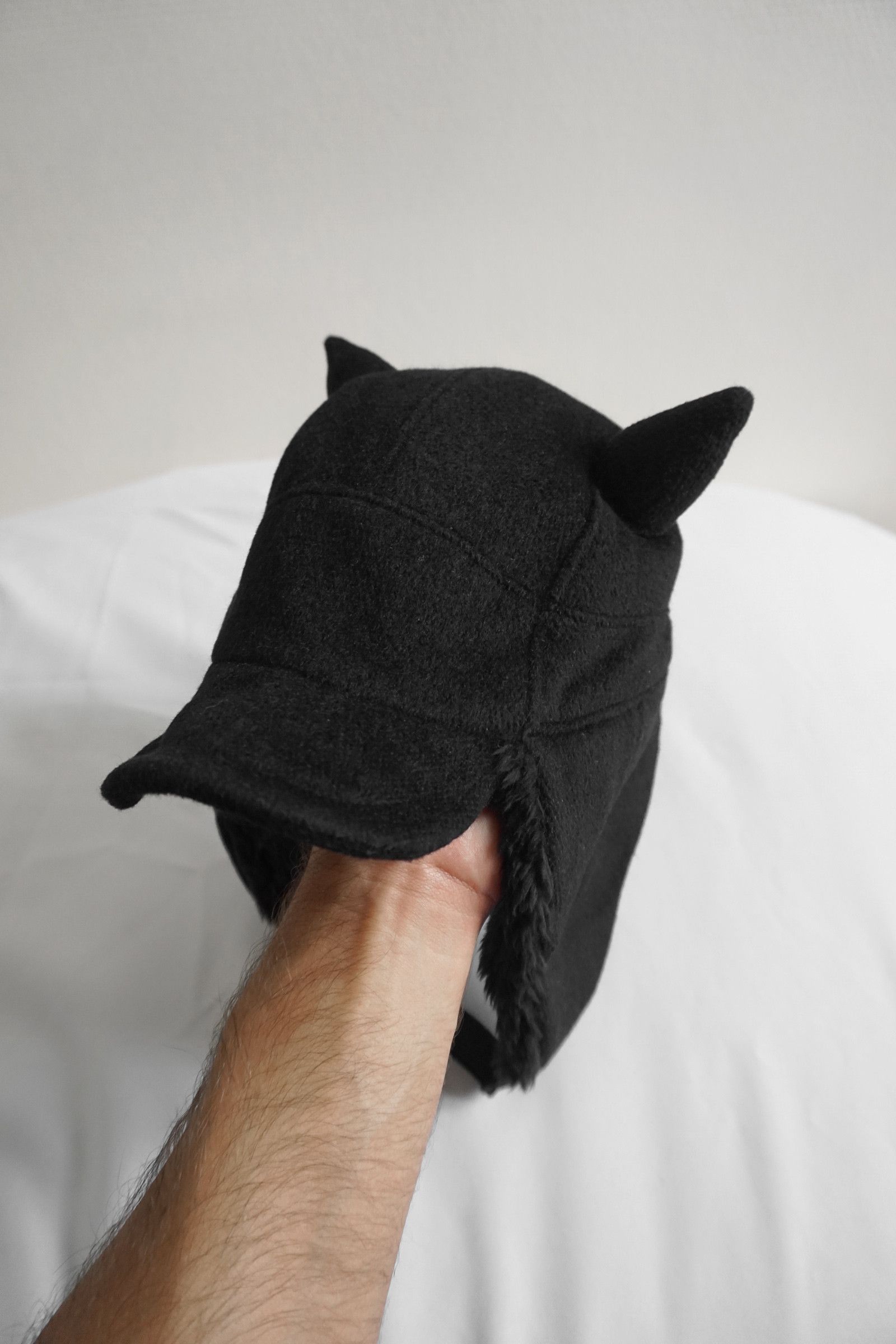 DC-01A Black Demon Horns Cap