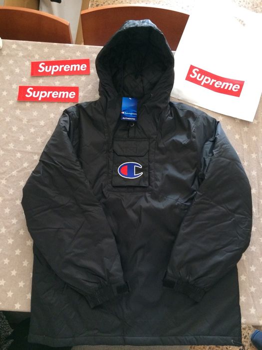 Champion supreme outlet parka