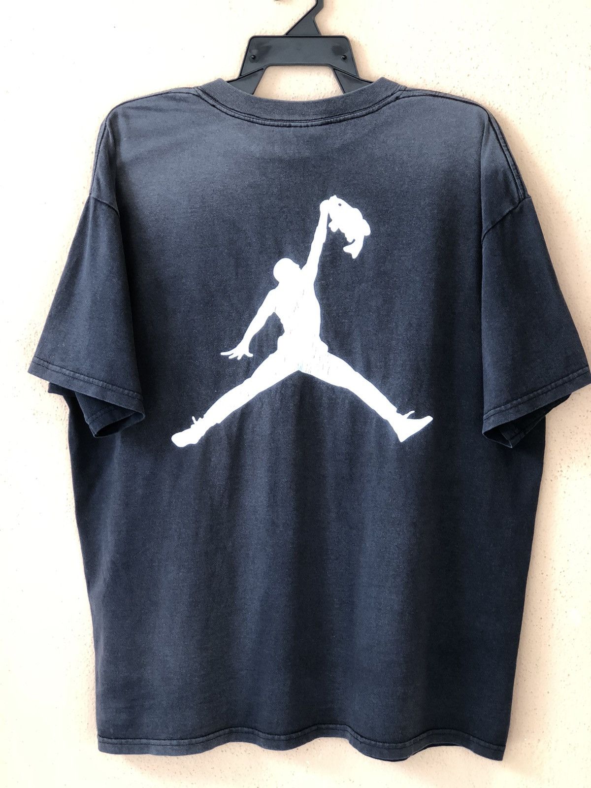 Vintage Michael Jordan Jumping Parody Sun Faded