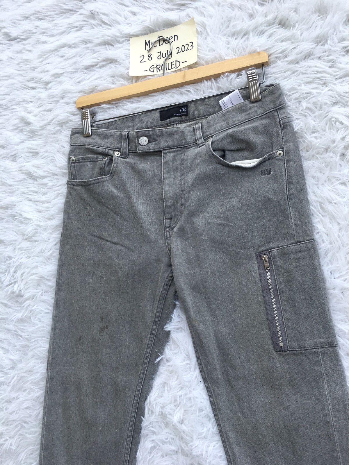 Jun Takahashi Rare Undercover Uniqlo Jeans Size US 31 - 7 Thumbnail