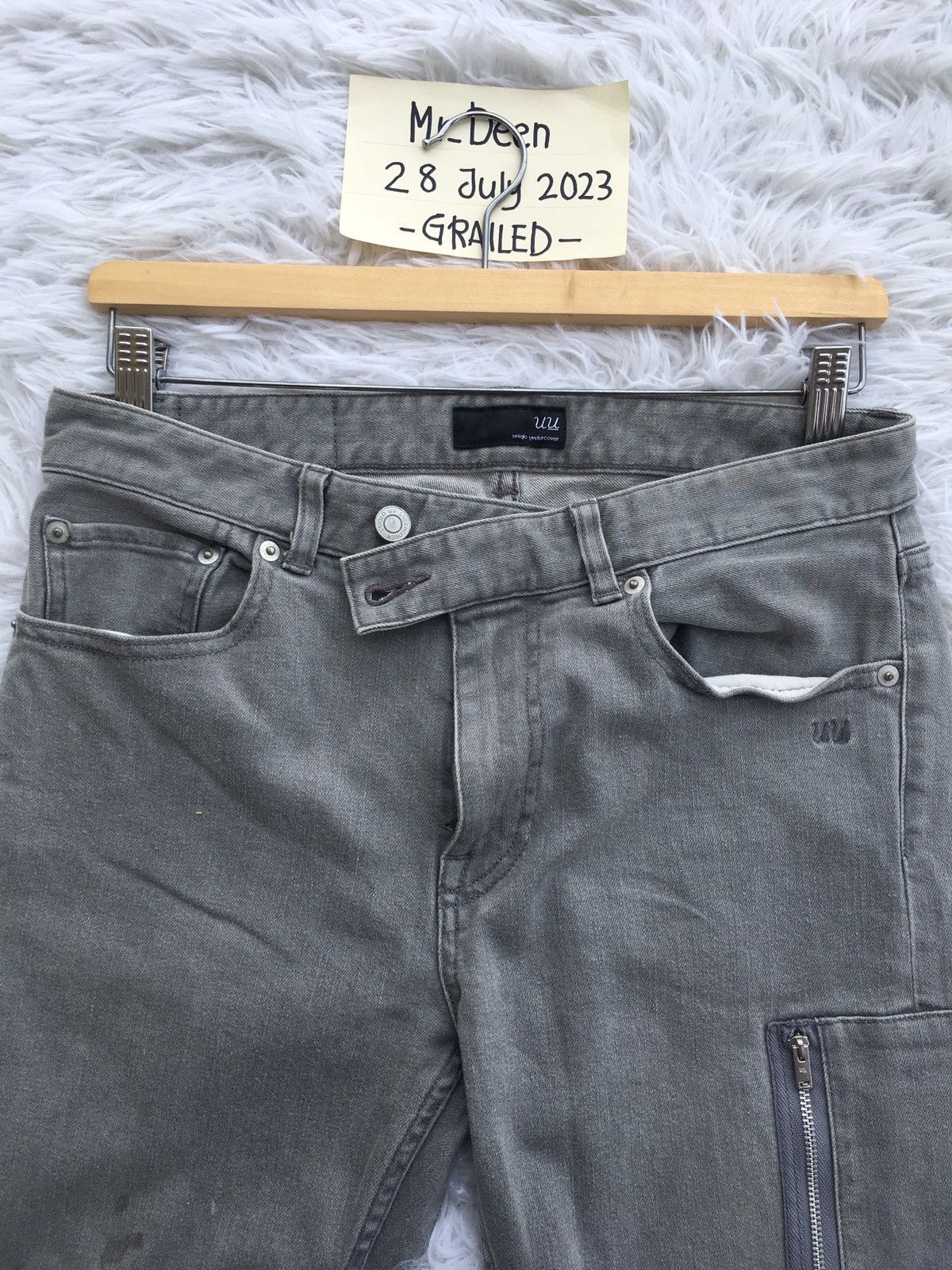 Jun Takahashi Rare Undercover Uniqlo Jeans Size US 31 - 9 Thumbnail