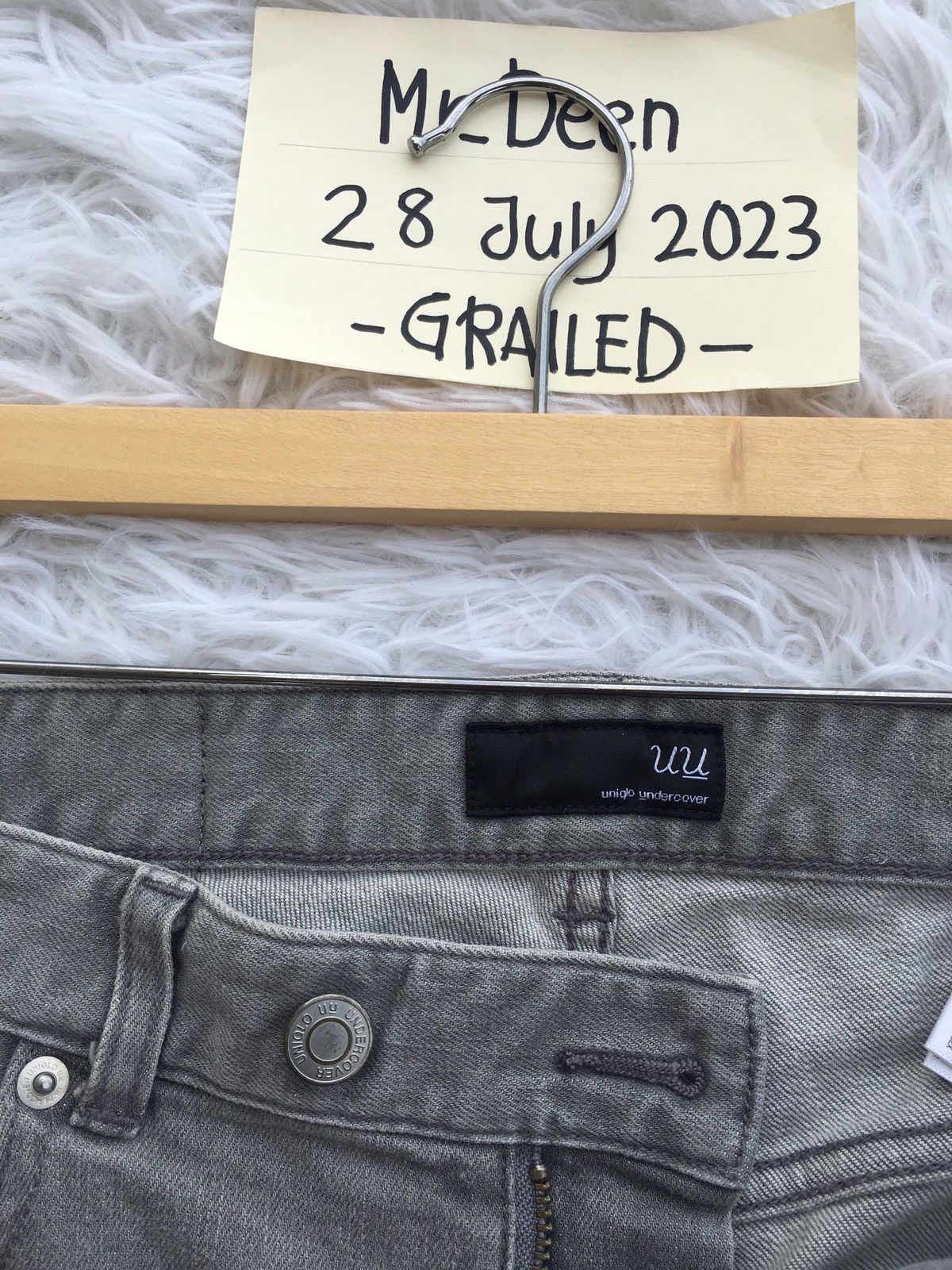 Jun Takahashi Rare Undercover Uniqlo Jeans Size US 31 - 10 Thumbnail