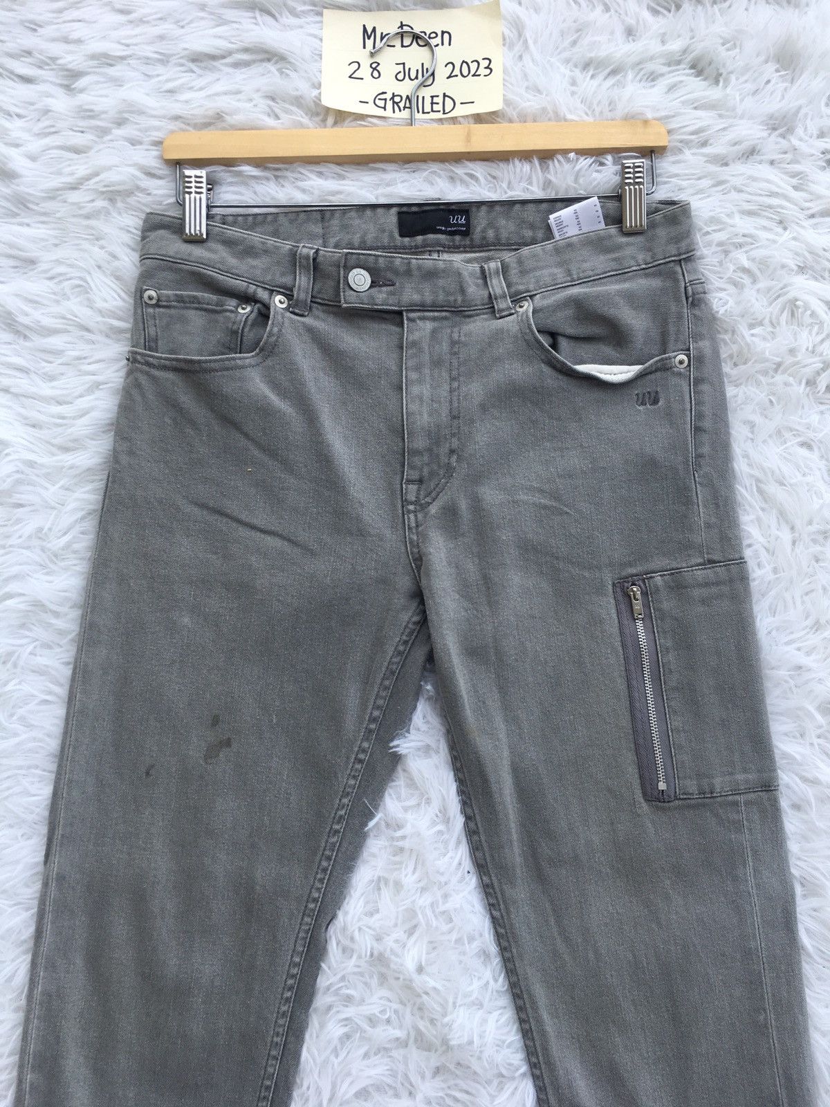 Jun Takahashi Rare Undercover Uniqlo Jeans Size US 31 - 5 Thumbnail
