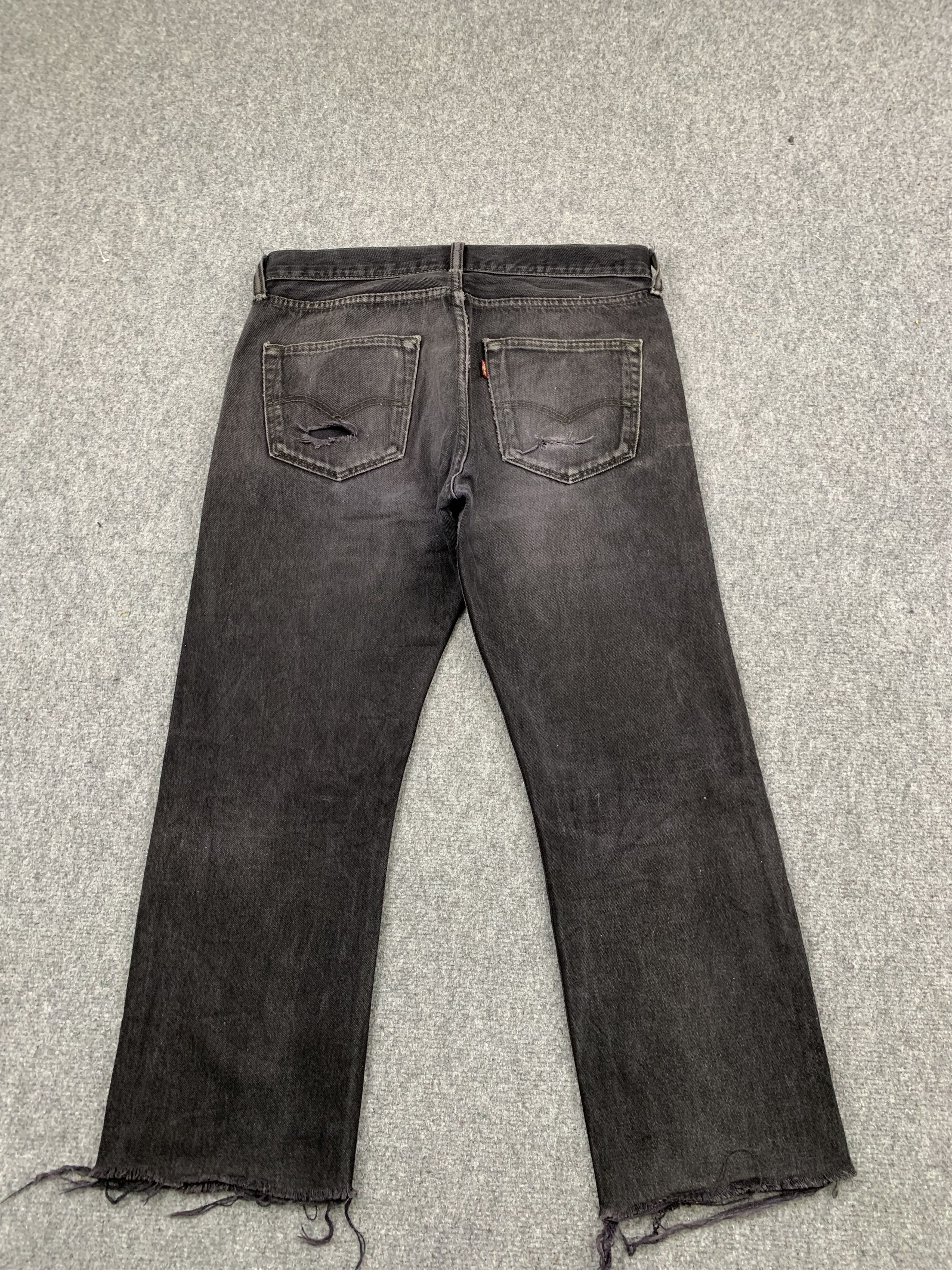 Levi's Vintage Levis 501 Faded Blue Jeans DP1790 Size US 33 - 3 Thumbnail