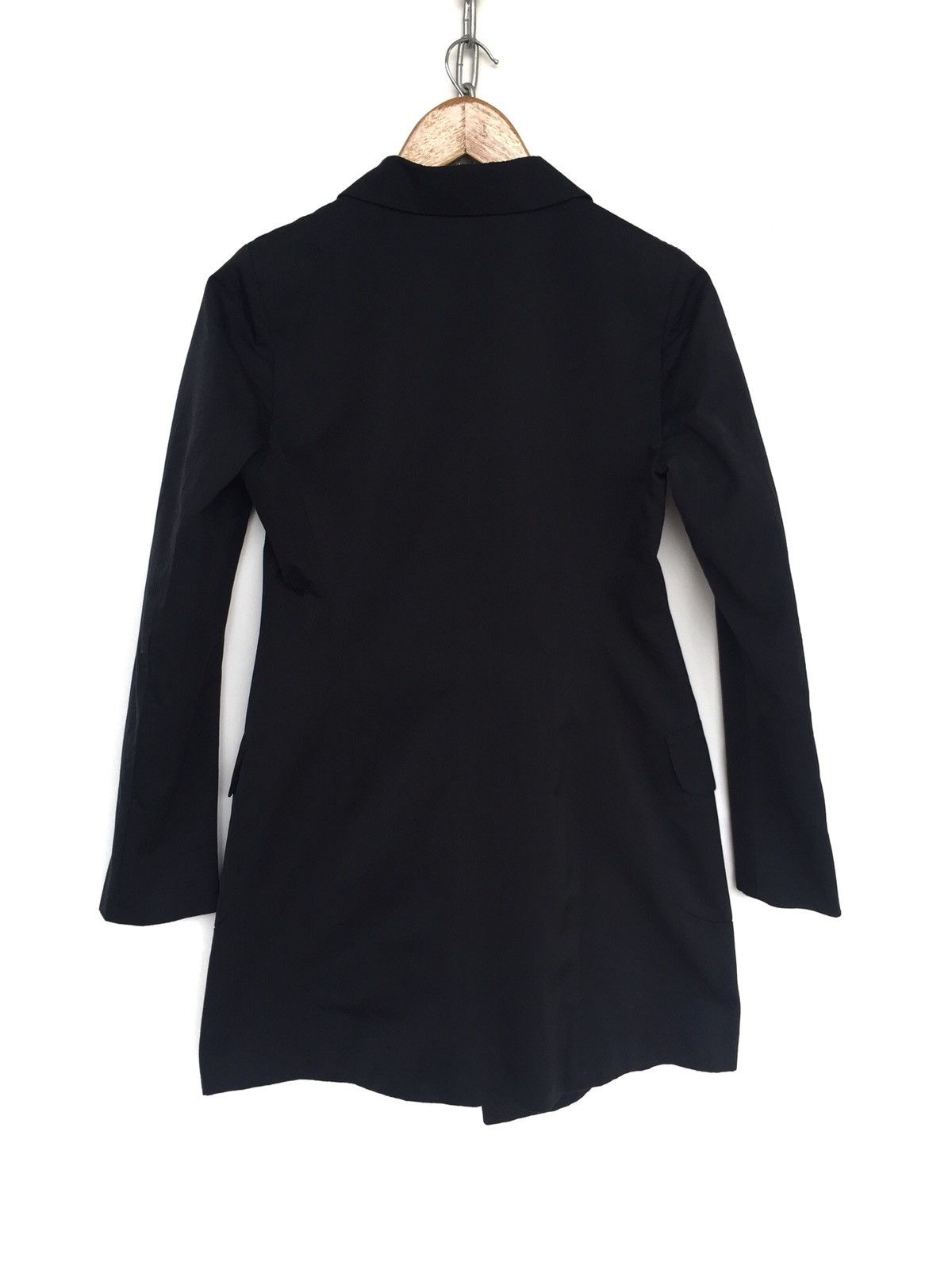 Jil Sander Collaboration Uniqlo Black Polyester Blend Long Light Jacket Size M / US 6-8 / IT 42-44 - 5 Thumbnail