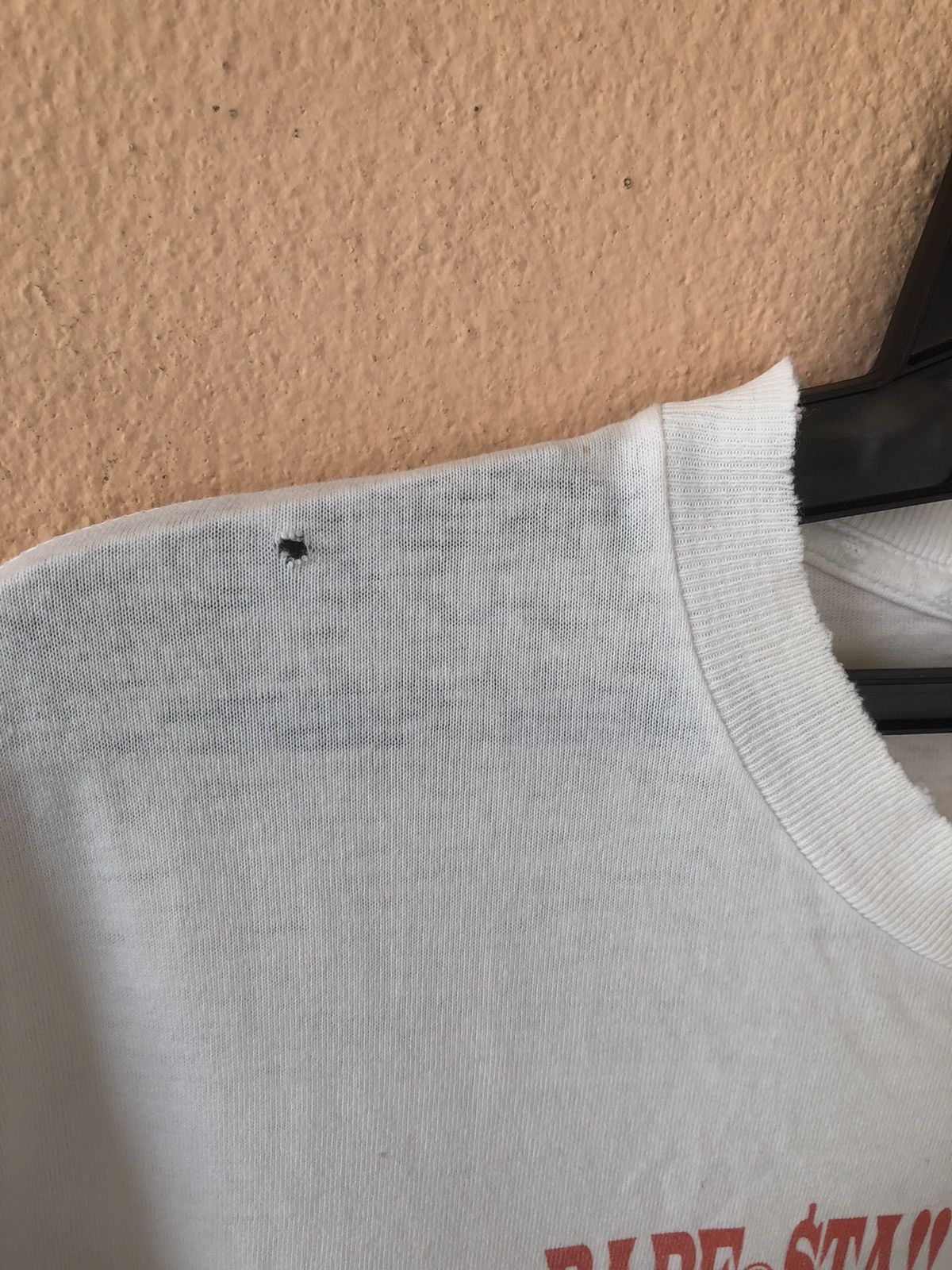 Bape Vintage BAPE STA Pro Wrestling Distressed Tee Size US L / EU 52-54 / 3 - 3 Thumbnail