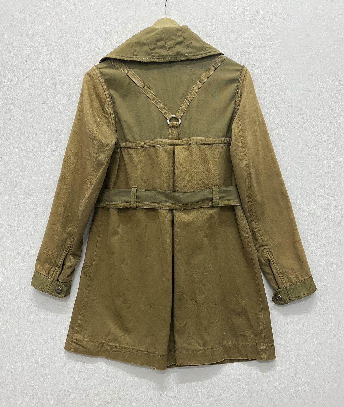 Diesel Vintage Diesel Coudroy Trench Coat jacket military style Size US S / EU 44-46 / 1 - 5 Thumbnail