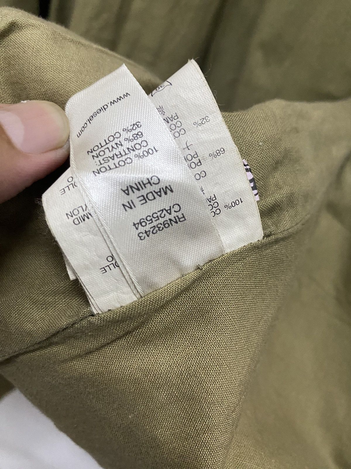 Diesel Vintage Diesel Coudroy Trench Coat jacket military style Size US S / EU 44-46 / 1 - 11 Thumbnail