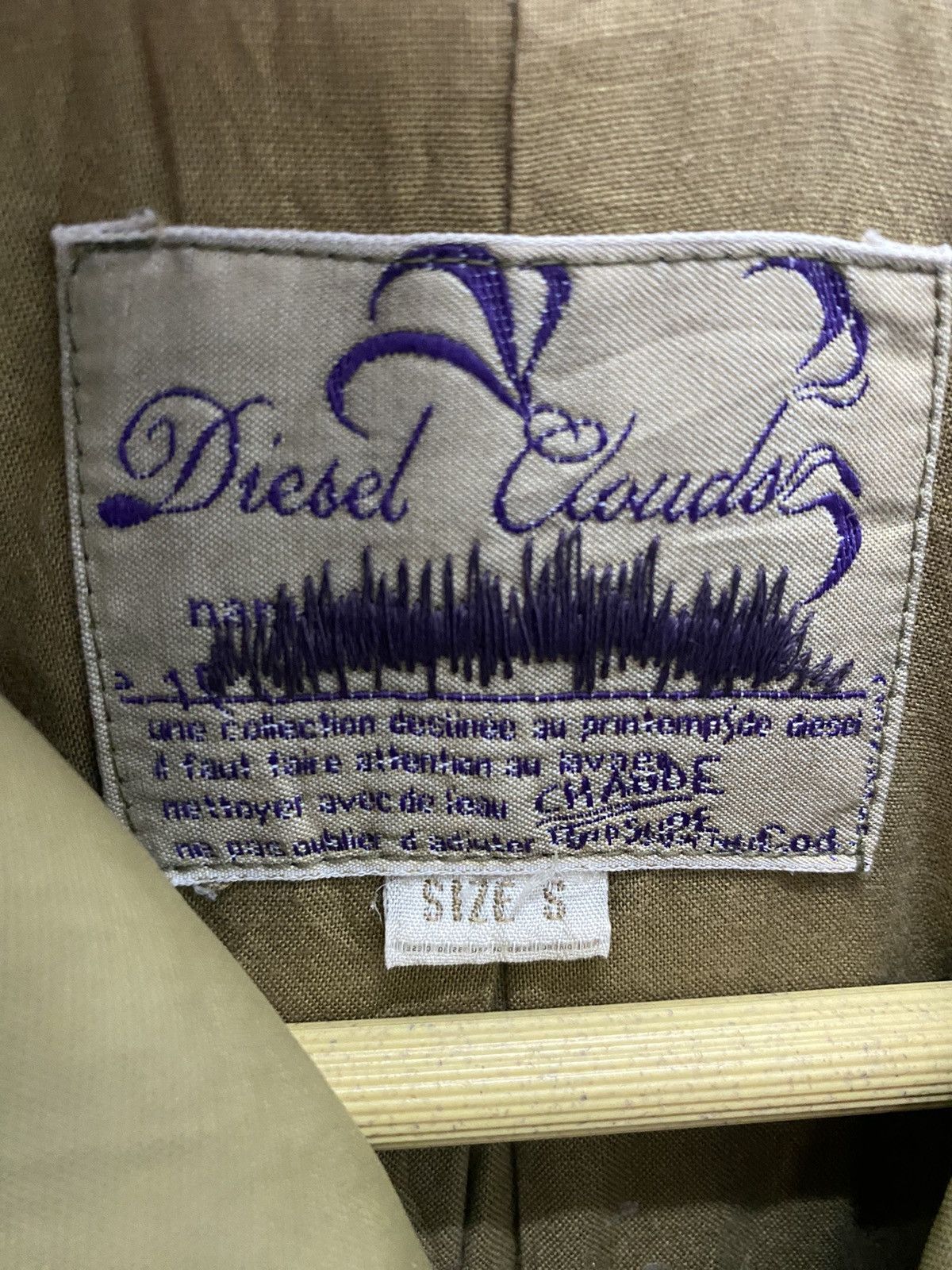 Diesel Vintage Diesel Coudroy Trench Coat jacket military style Size US S / EU 44-46 / 1 - 10 Thumbnail