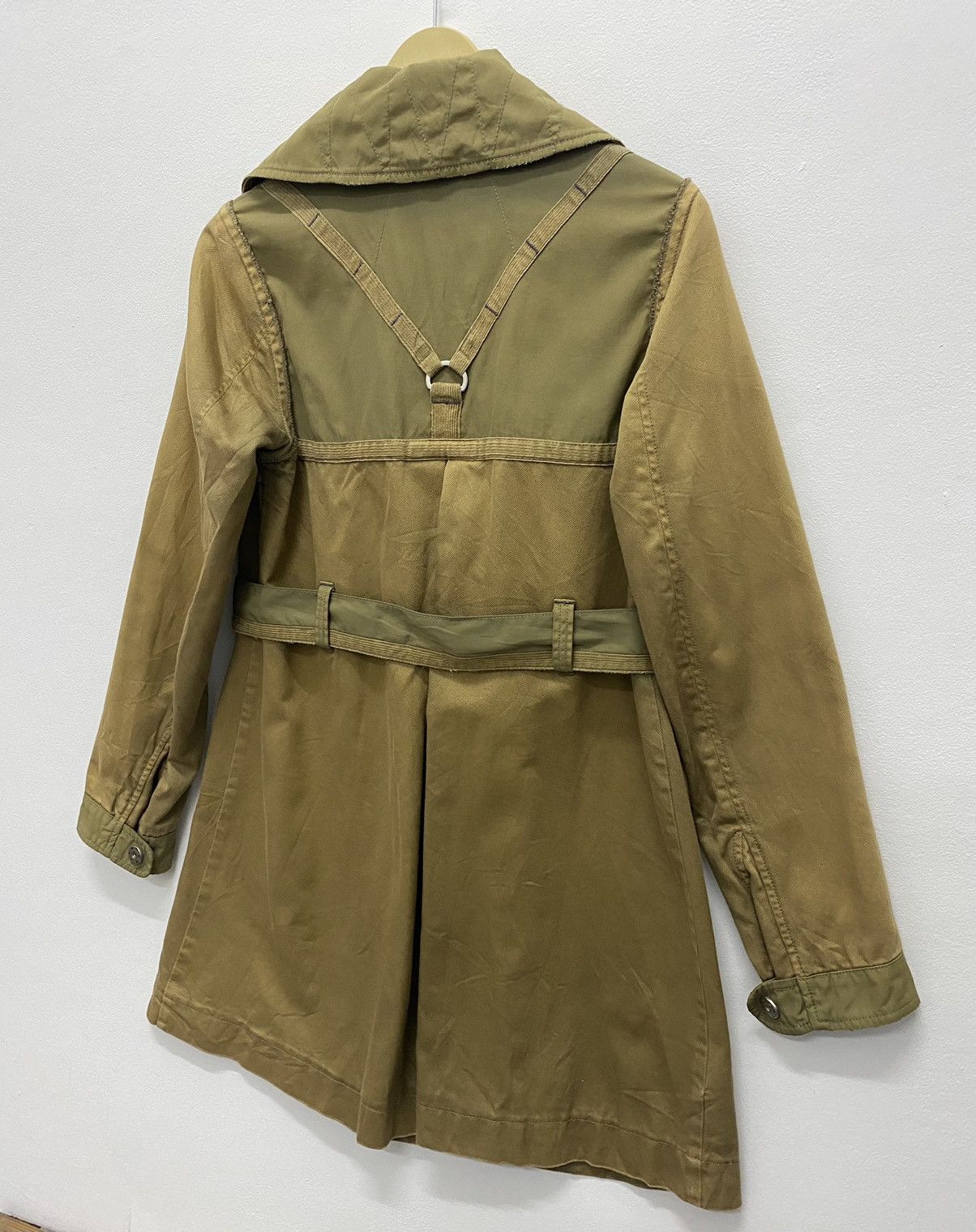 Diesel Vintage Diesel Coudroy Trench Coat jacket military style Size US S / EU 44-46 / 1 - 6 Thumbnail