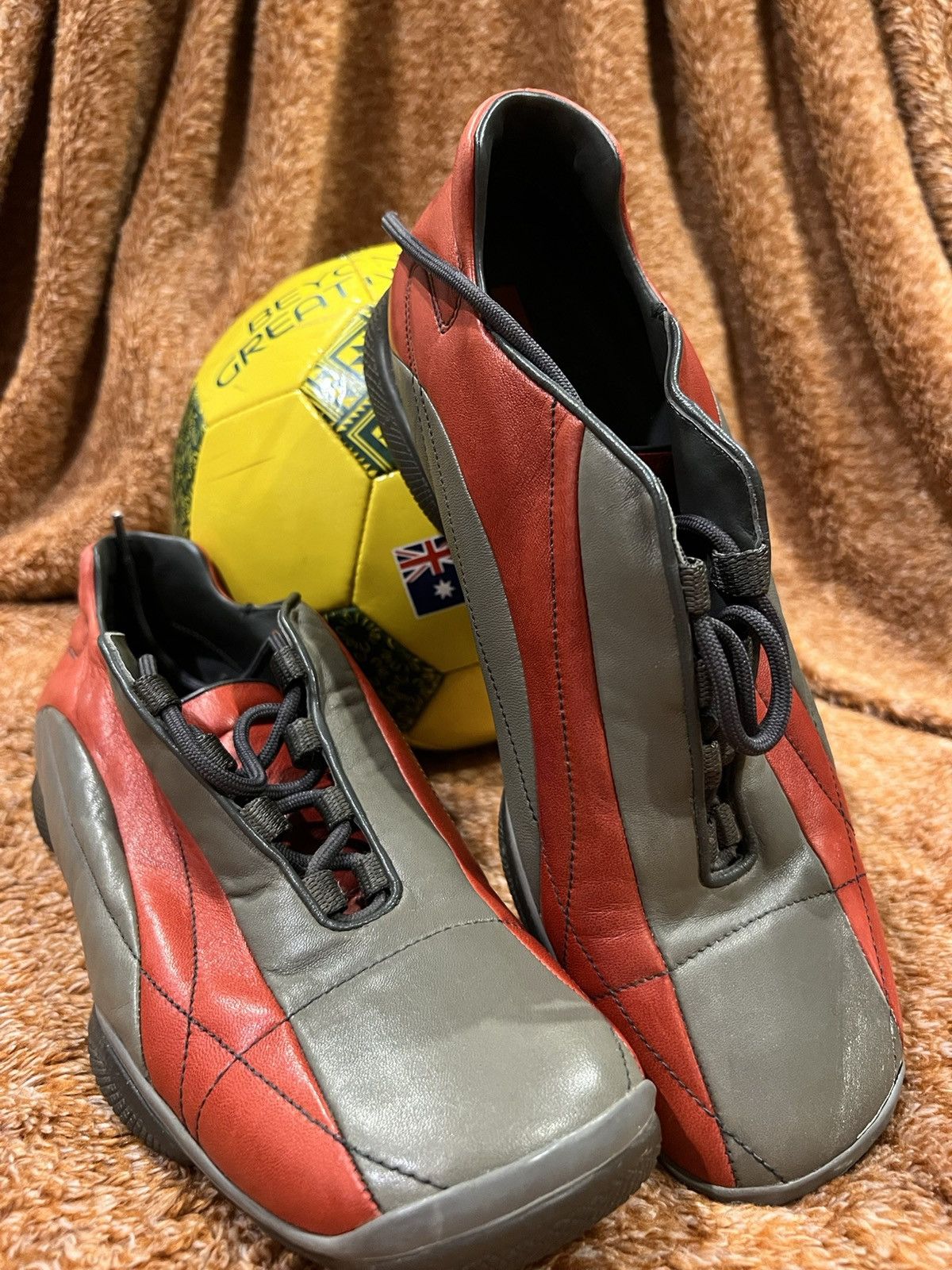 Prada × Vintage Vintage Prada Flat Shoes Semi Leather Size 40 Size US 9.5 / EU 42-43 - 3 Thumbnail