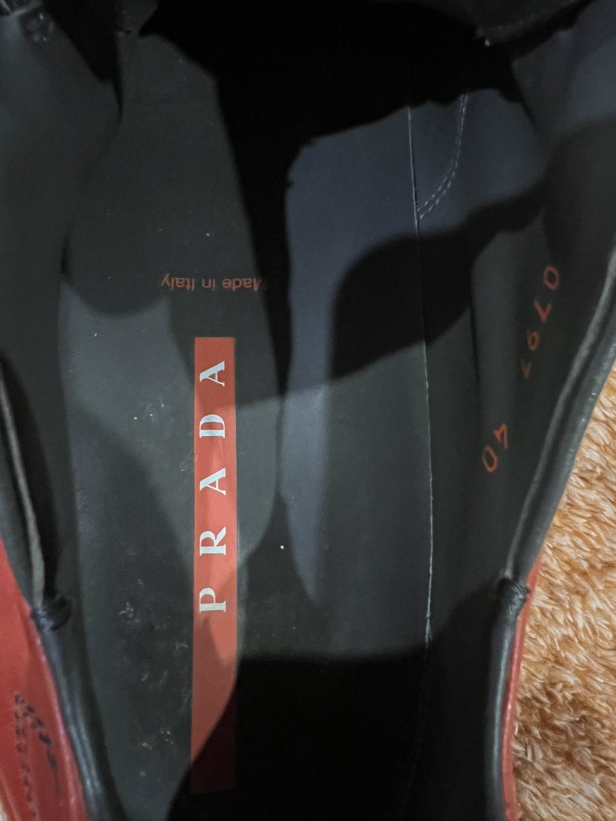 Prada × Vintage Vintage Prada Flat Shoes Semi Leather Size 40 Size US 9.5 / EU 42-43 - 8 Thumbnail