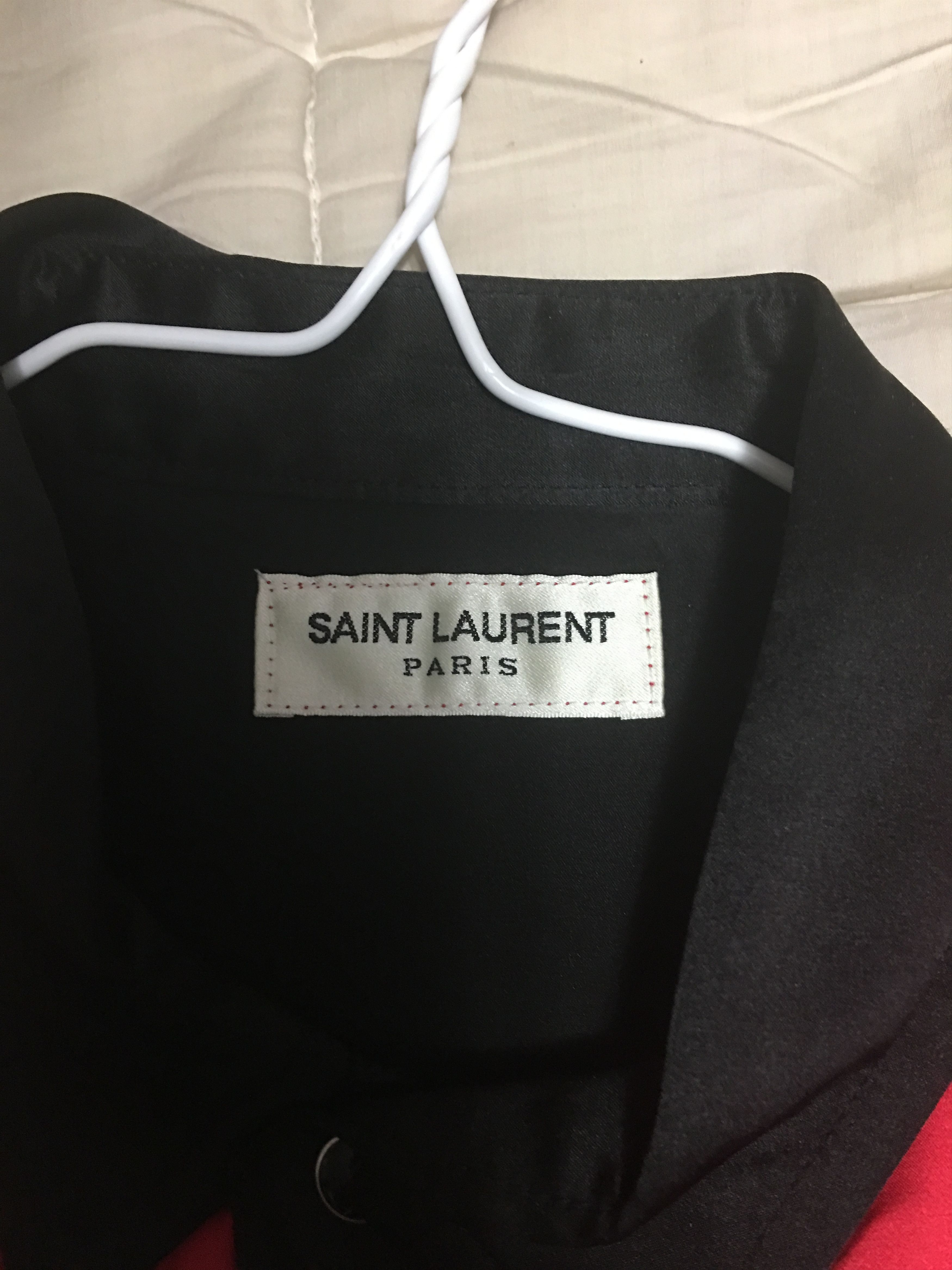 Saint Laurent Paris Silk western shirt Size US XL / EU 56 / 4 - 5 Thumbnail