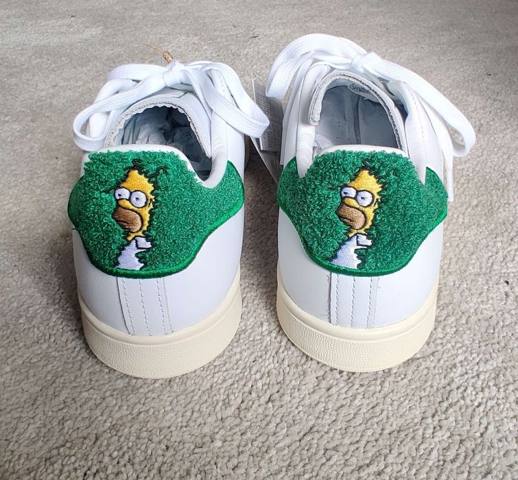 Adidas Homer Simpson x Adidas Stan Smiths | Grailed