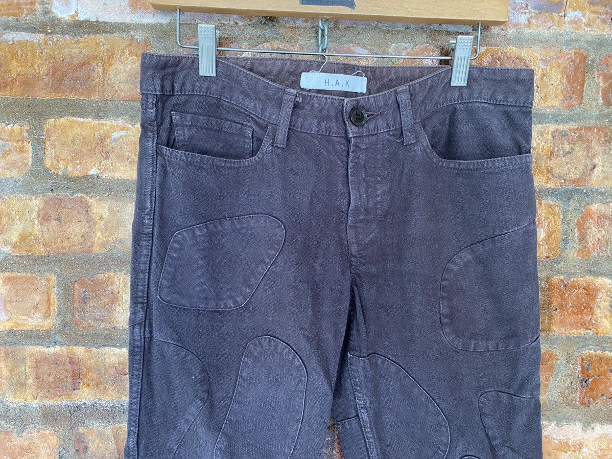 Vtg H.A.K Japan Patchwork scab Pants