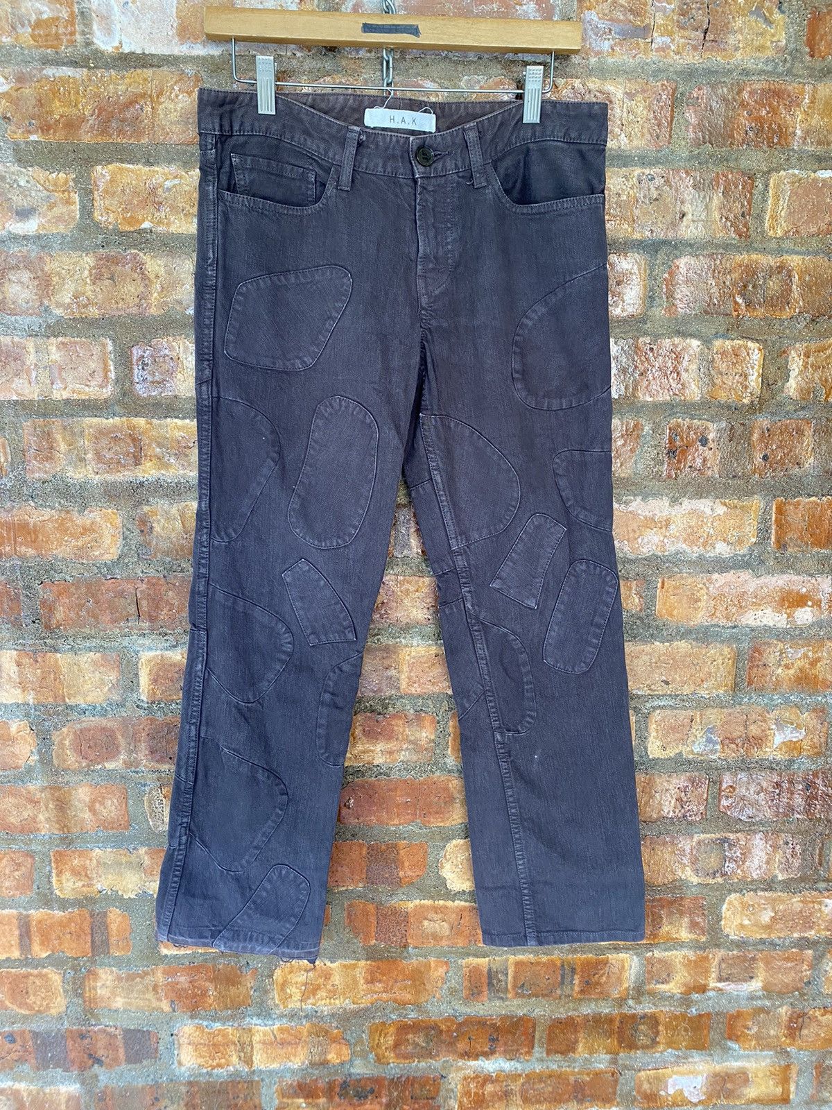 Vtg H.A.K Japan Patchwork scab Pants