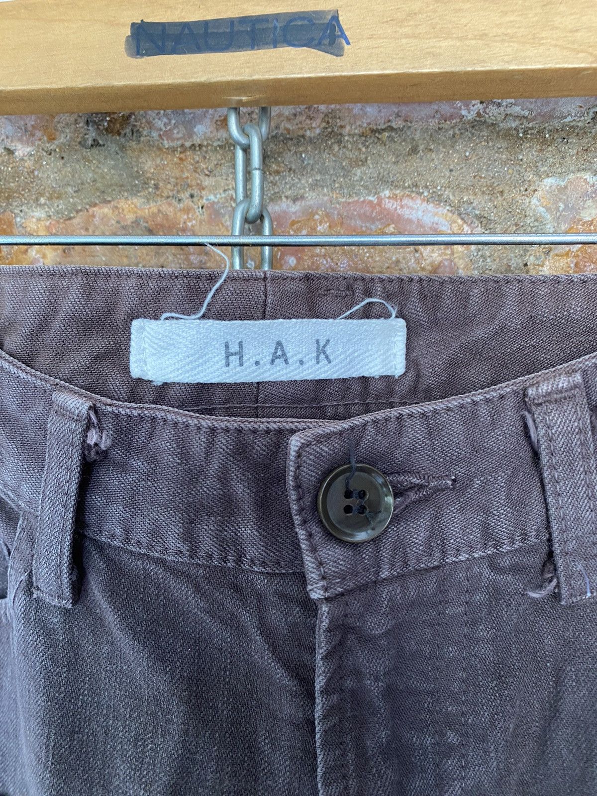 Vtg H.A.K Japan Patchwork scab Pants