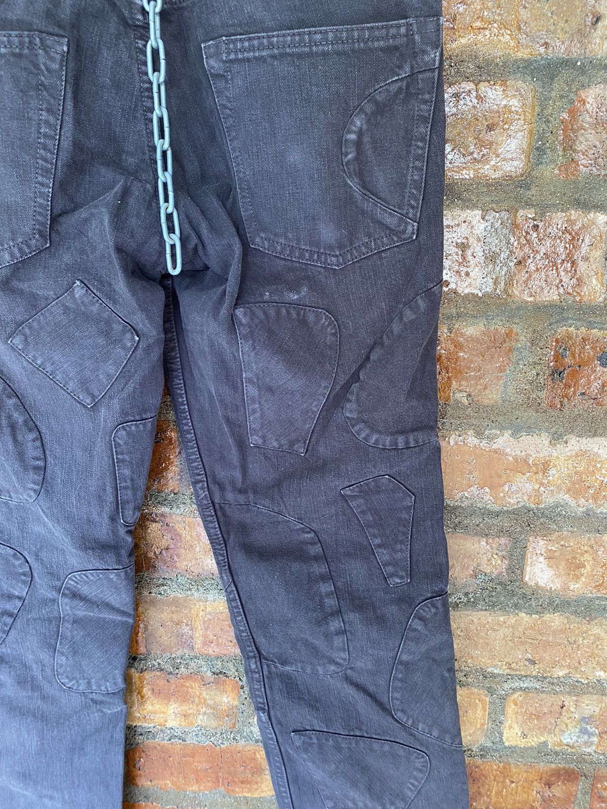 Vtg H.A.K Japan Patchwork scab Pants