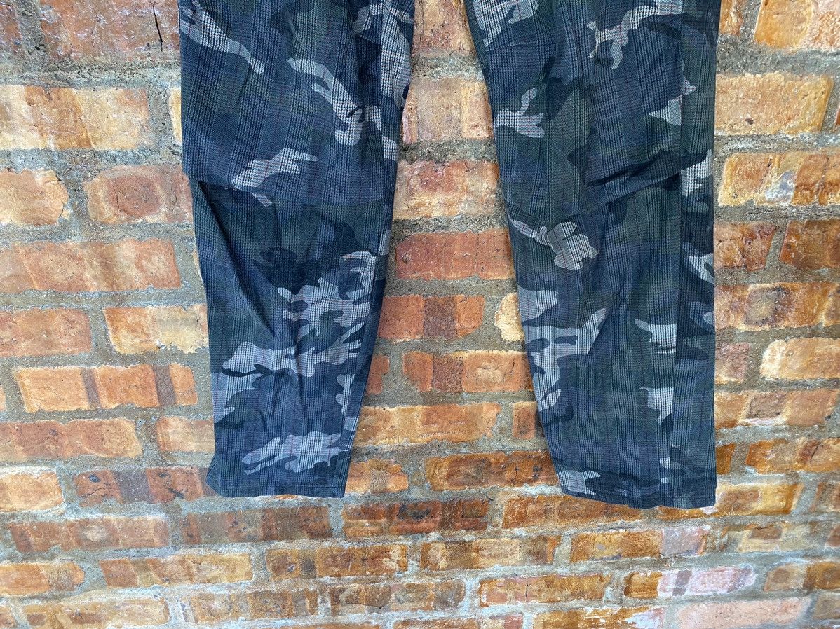 CABANE de ZUCCa × Final Home × Issey Miyake Vtg Zucca Camo check casual pants Size US 32 / EU 48 - 5 Thumbnail