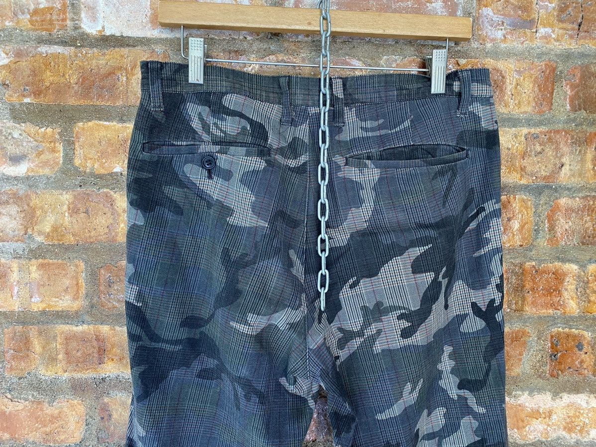 CABANE de ZUCCa × Final Home × Issey Miyake Vtg Zucca Camo check casual pants Size US 32 / EU 48 - 12 Thumbnail