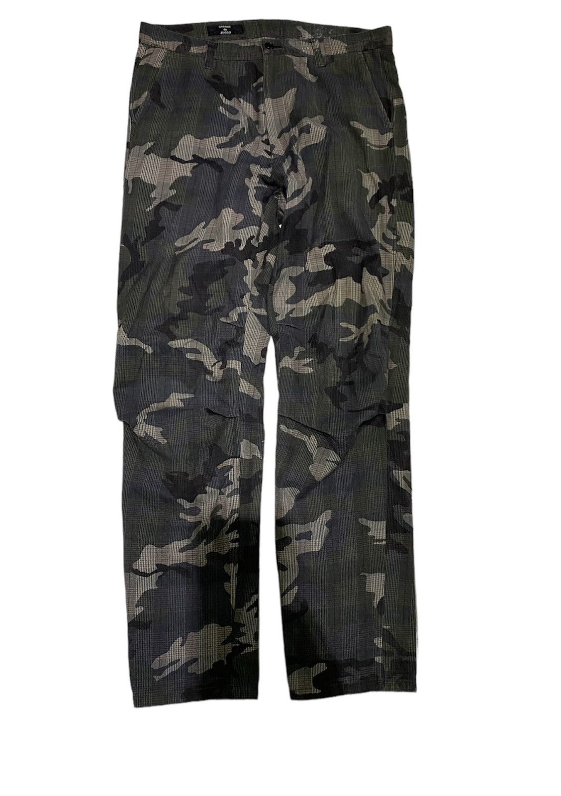 CABANE de ZUCCa × Final Home × Issey Miyake Vtg Zucca Camo check casual pants Size US 32 / EU 48 - 1 Thumbnail