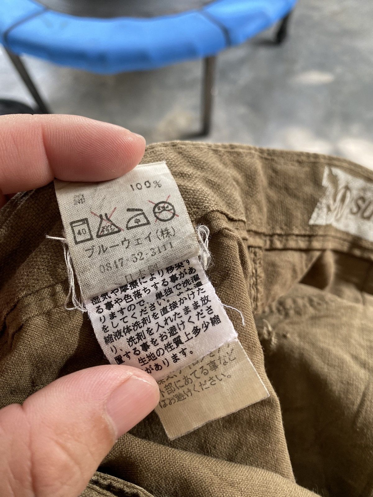 PPFM Vtg Surplus Cargos Detailing pants Size US 30 / EU 46 - 17 Thumbnail