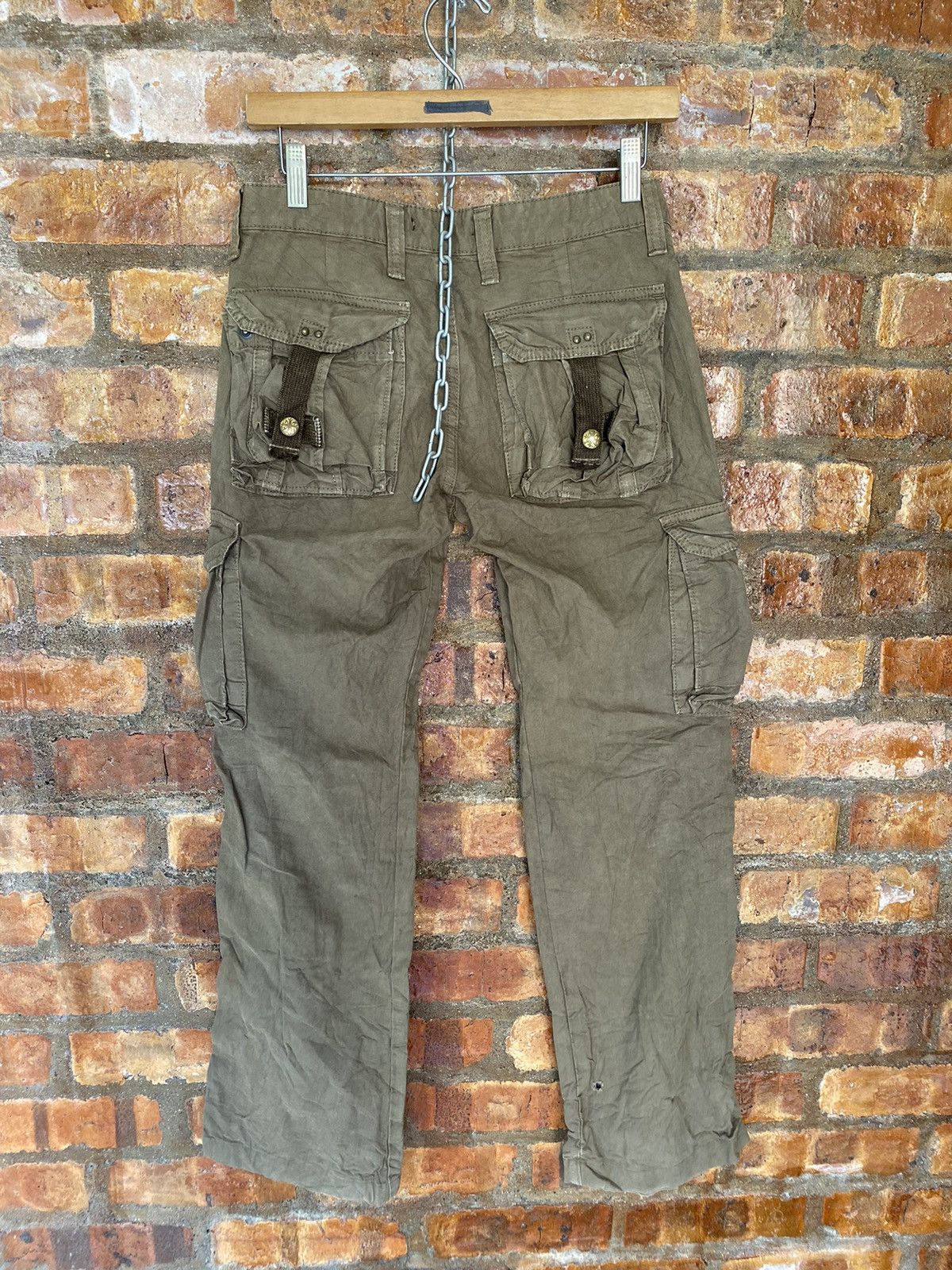PPFM Vtg Surplus Cargos Detailing pants Size US 30 / EU 46 - 11 Thumbnail