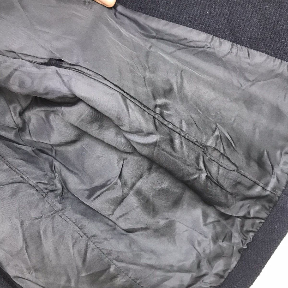 CABANE de ZUCCa × Issey Miyake Spectro Dragon Zucca Issey Miyake Wool Double Breast Coat Size US S / EU 44-46 / 1 - 12 Thumbnail