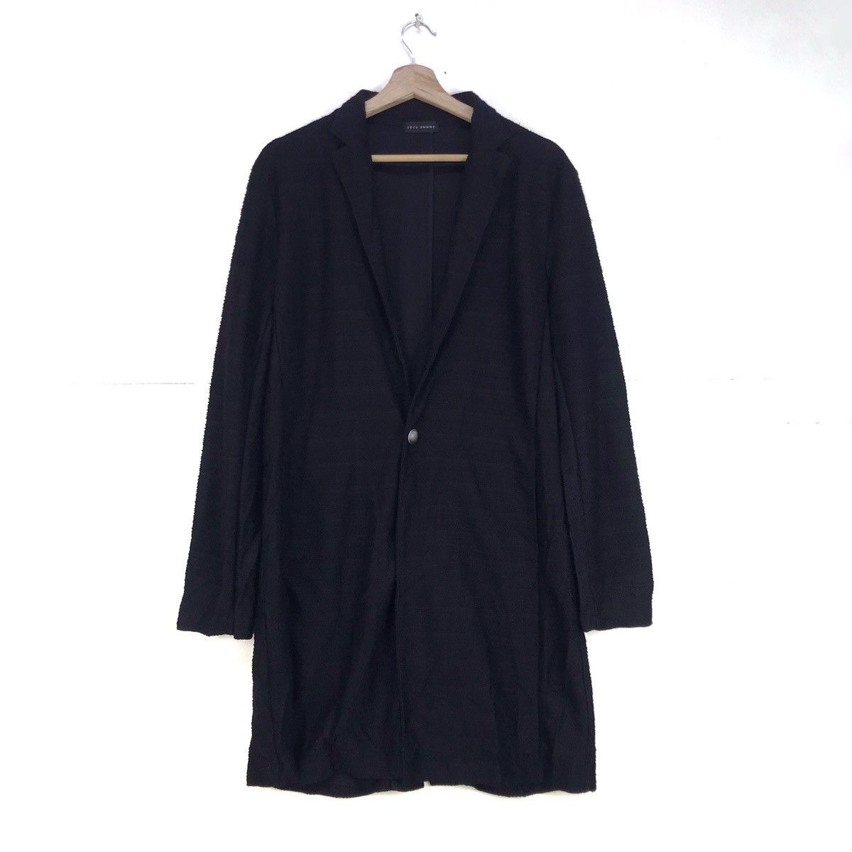 Japanese Brand × Tete Homme Tete Homme Linen Inspired Long Cardigan Size US S / EU 44-46 / 1 - 1 Thumbnail