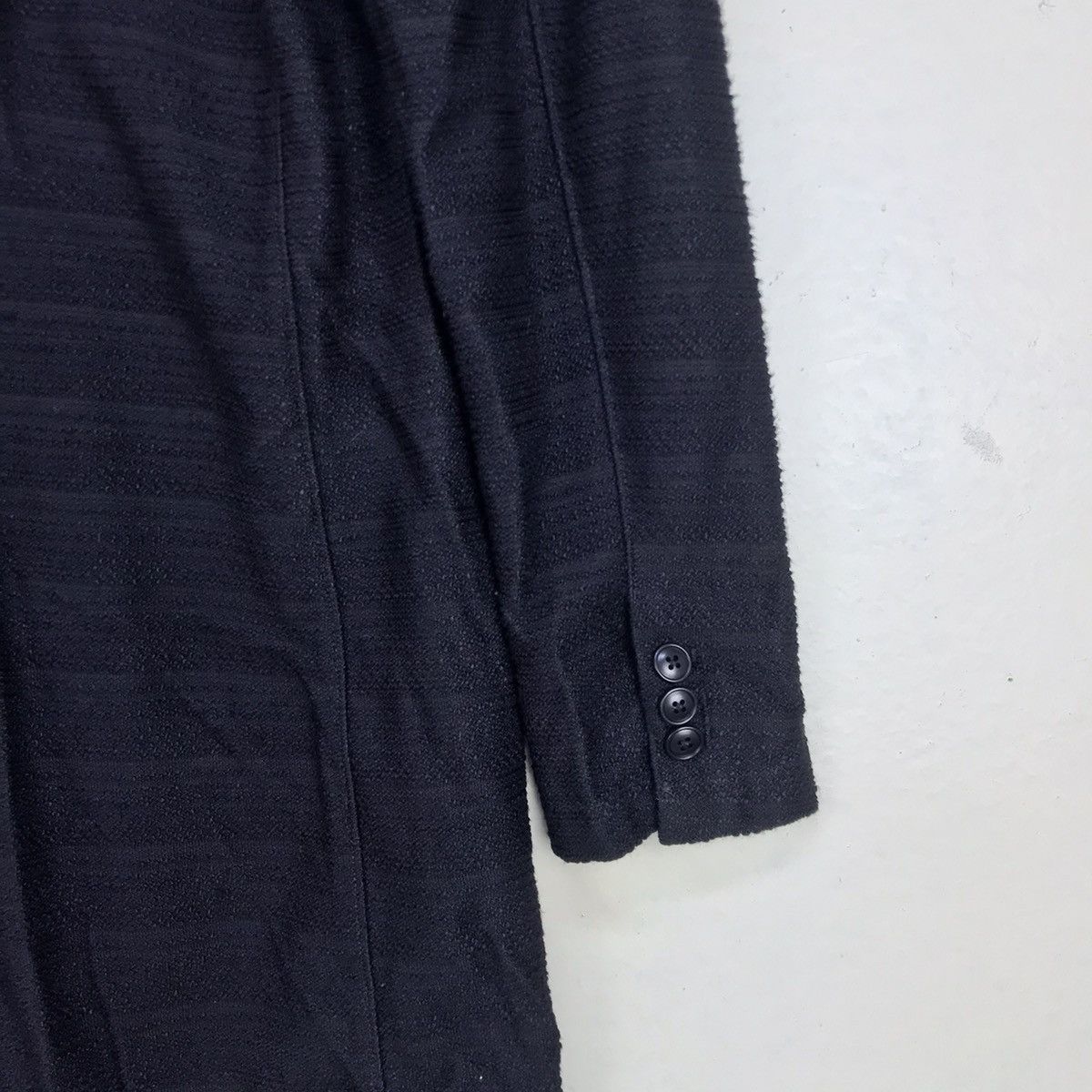 Japanese Brand × Tete Homme Tete Homme Linen Inspired Long Cardigan Size US S / EU 44-46 / 1 - 11 Thumbnail