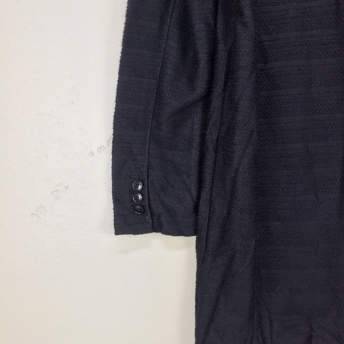 Japanese Brand × Tete Homme Tete Homme Linen Inspired Long Cardigan Size US S / EU 44-46 / 1 - 12 Thumbnail