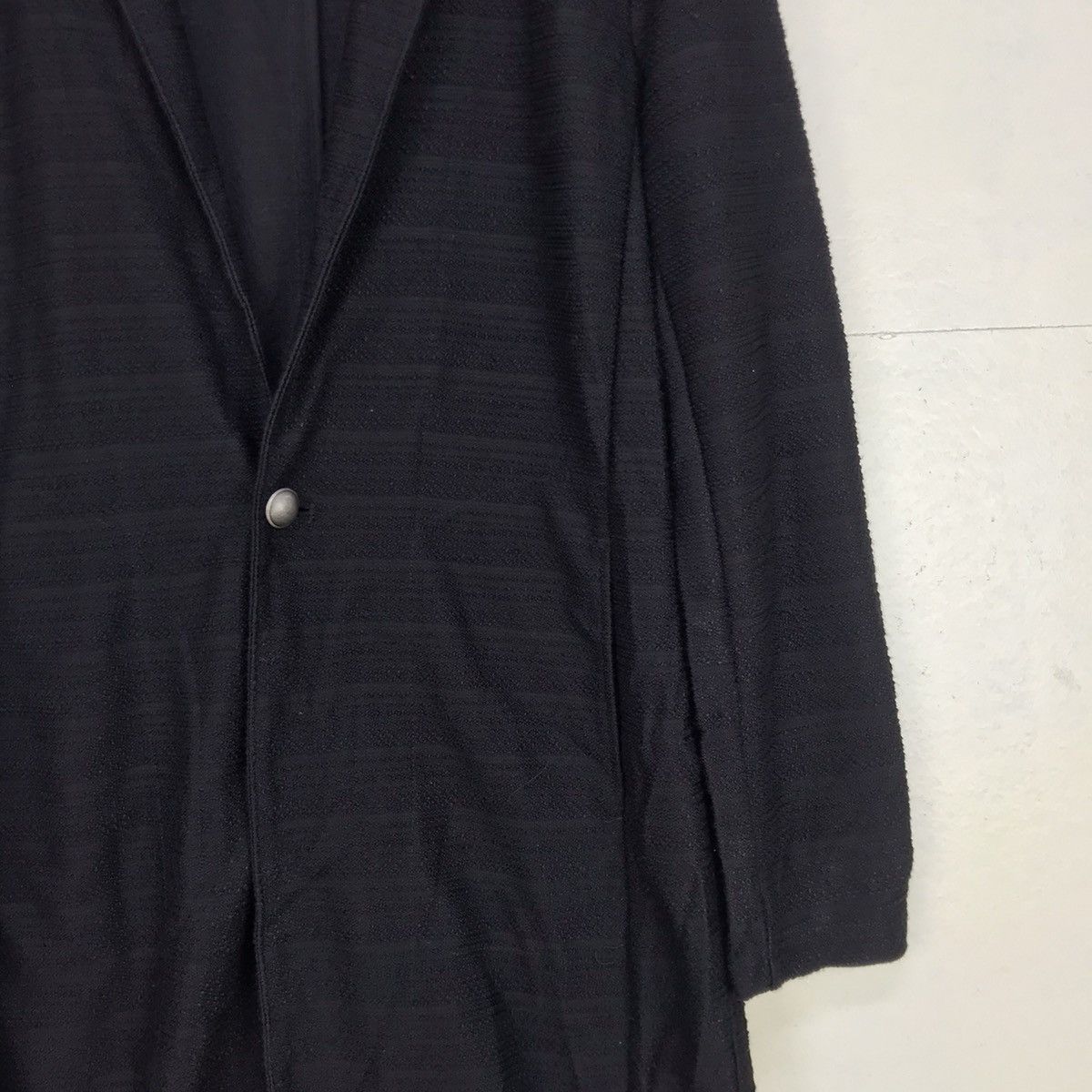 Japanese Brand × Tete Homme Tete Homme Linen Inspired Long Cardigan Size US S / EU 44-46 / 1 - 6 Thumbnail