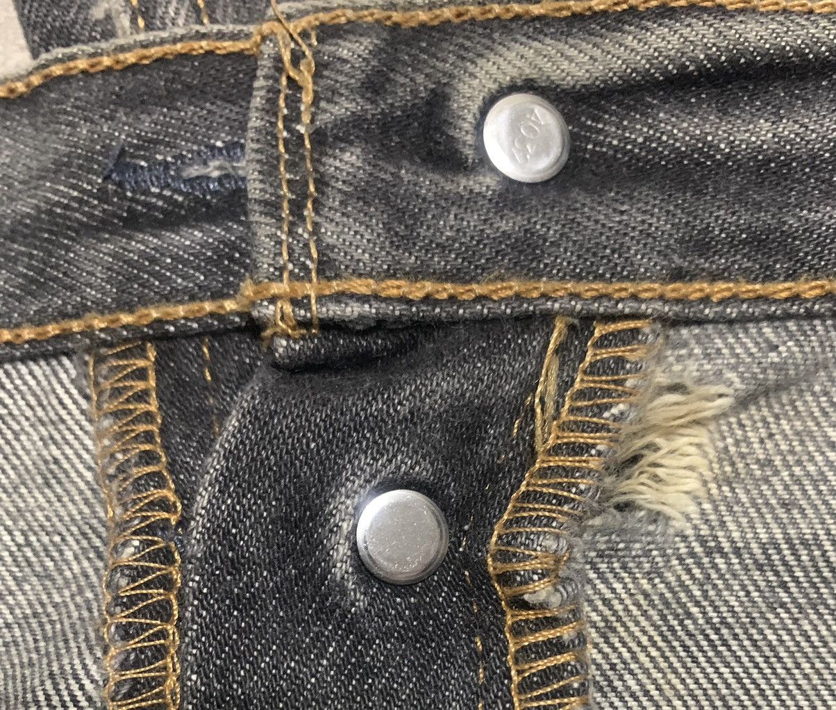 Levi's Vintage Levis 501 Faded Black Jeans Size US 35 - 8 Thumbnail