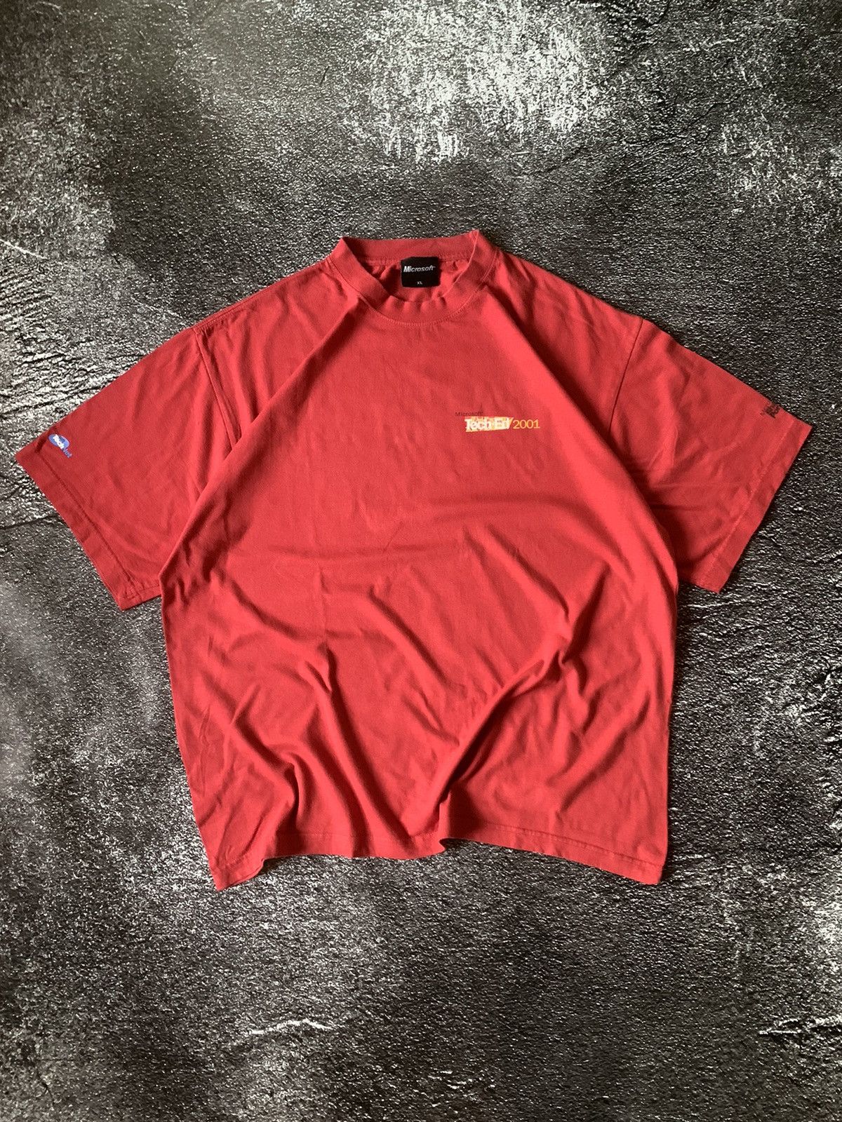 Microsoft Vintage 00s y2k Microsoft Tech-Ed New Horizons 2001 Tshirt Size US XL / EU 56 / 4 - 2 Thumbnail