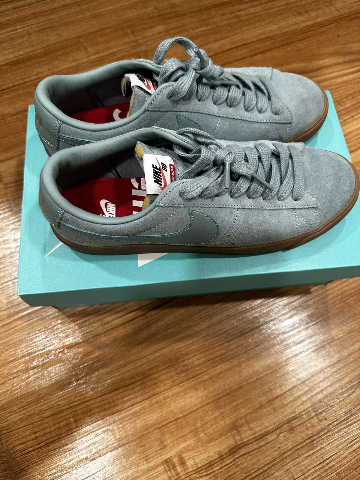 Nike Supreme SB Blazer Low GT (Canon/Blue)