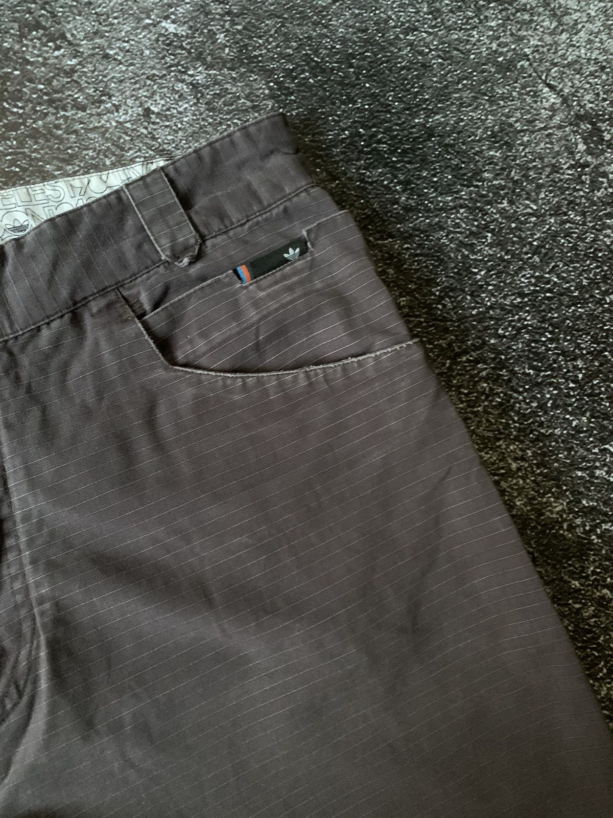 Adidas Rare Vintage Adidas Baggy Rap Pants Grey Streetwear Size US 34 / EU 50 - 6 Thumbnail
