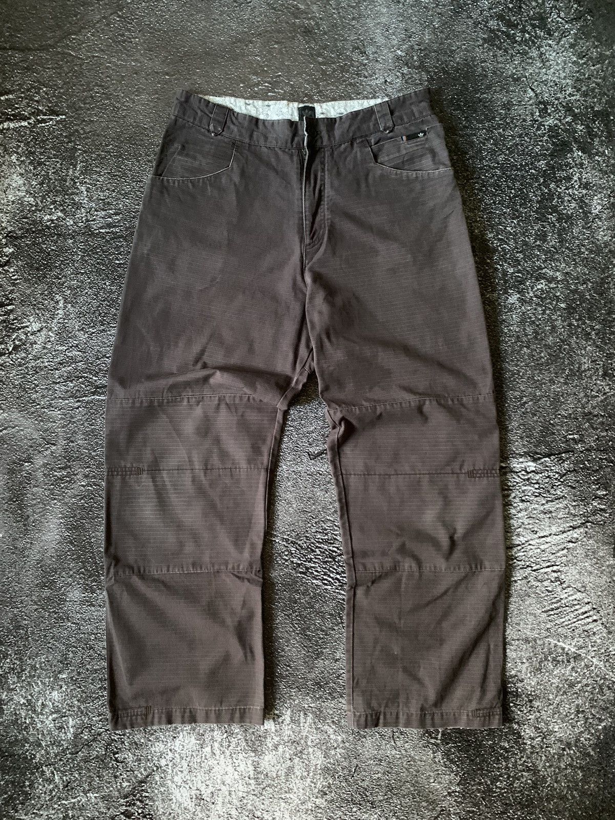 Adidas Rare Vintage Adidas Baggy Rap Pants Grey Streetwear Size US 34 / EU 50 - 2 Thumbnail