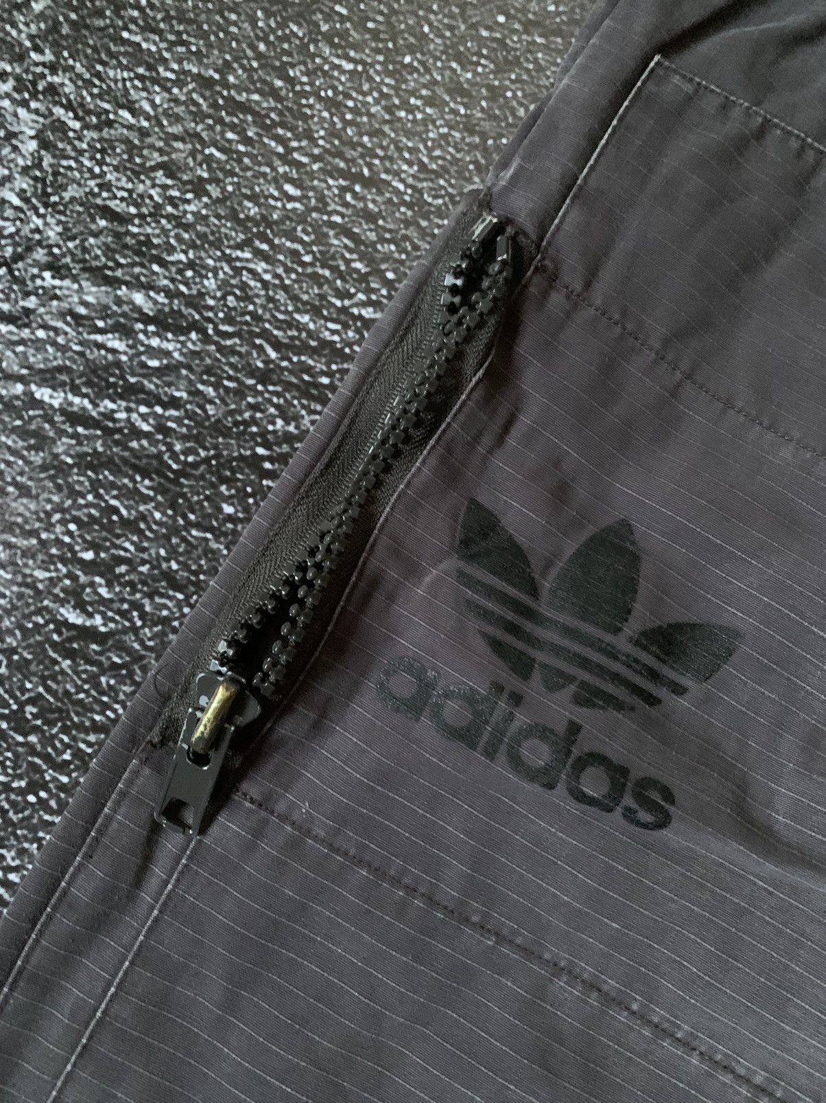 Adidas Rare Vintage Adidas Baggy Rap Pants Grey Streetwear Size US 34 / EU 50 - 14 Thumbnail