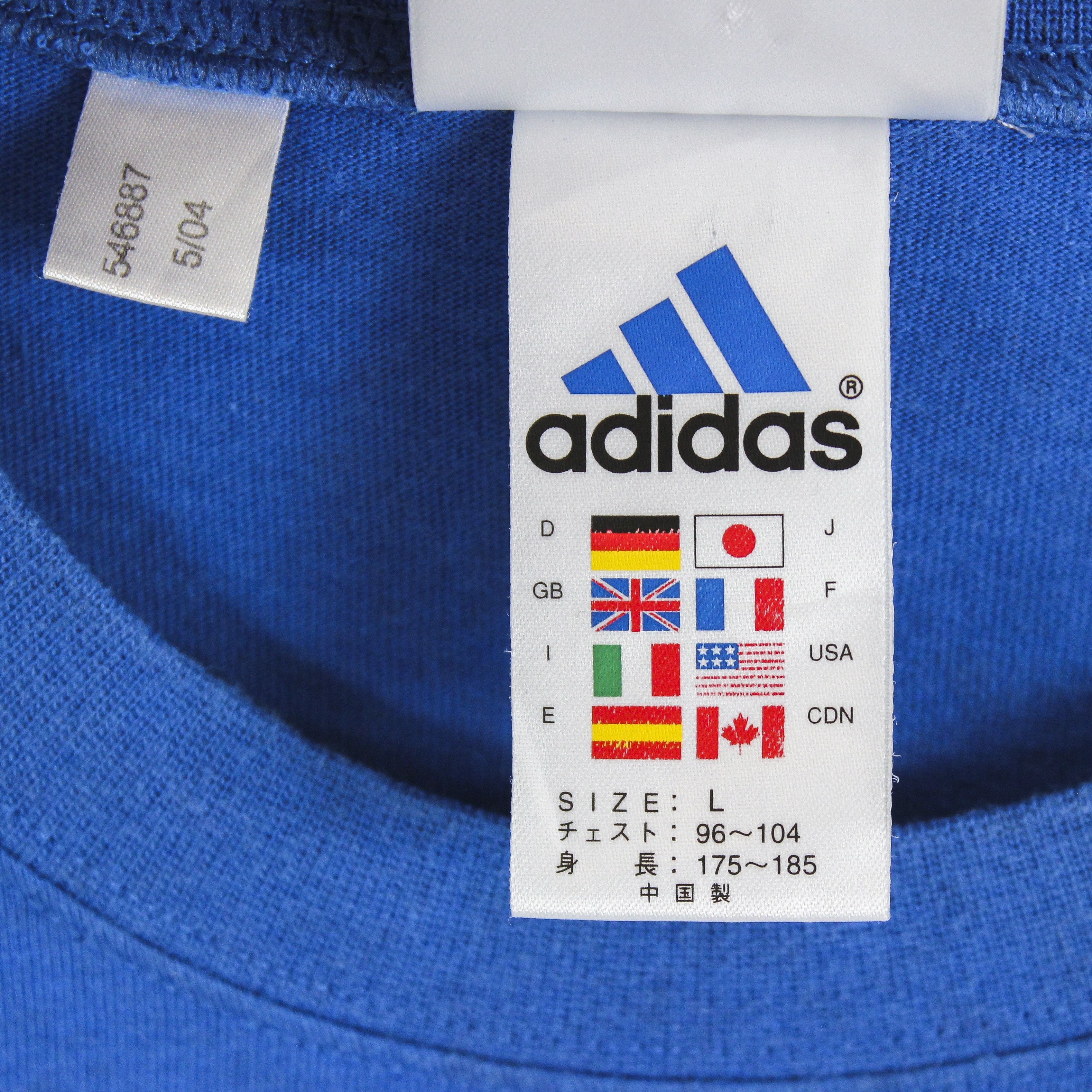 Adidas × Vintage KIRIN CUP Men L Japan Football Soccer JFA Shirt Tee 2004 Top Size US L / EU 52-54 / 3 - 5 Thumbnail