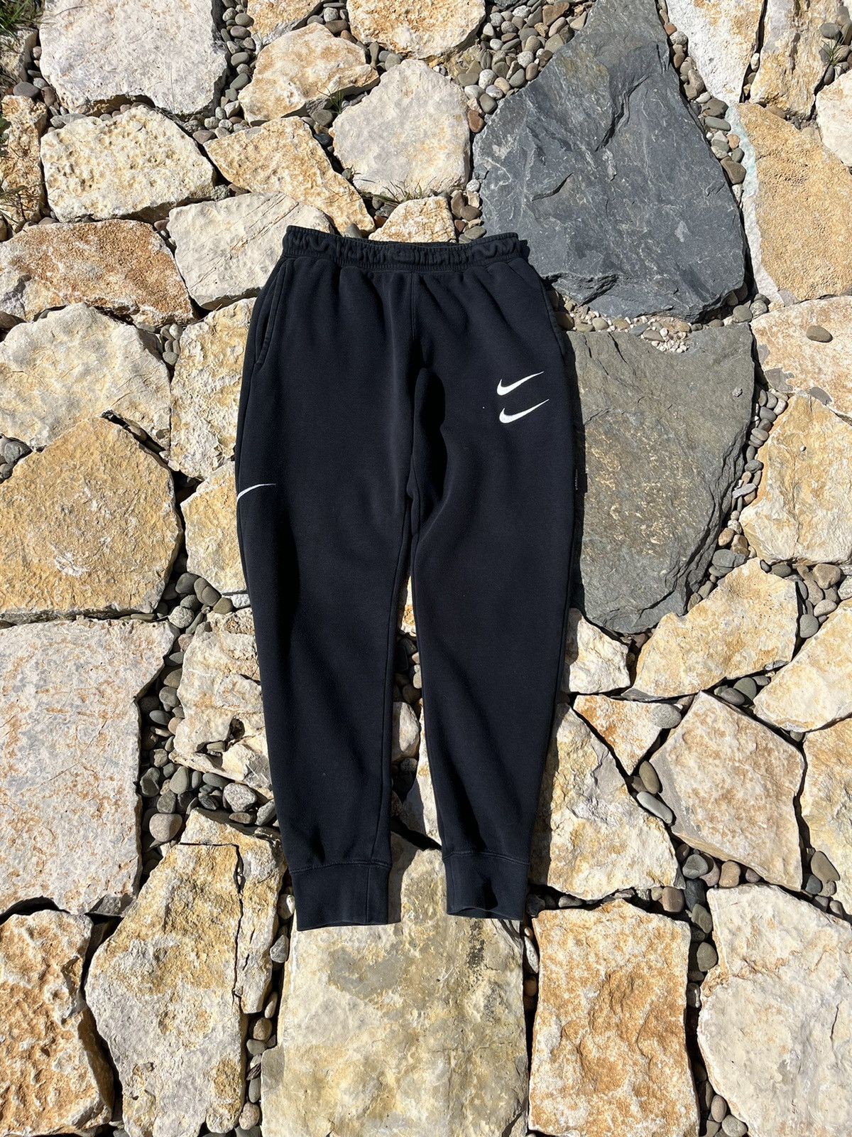 Nike international sweatpants joggers y2k drill multi swoosh