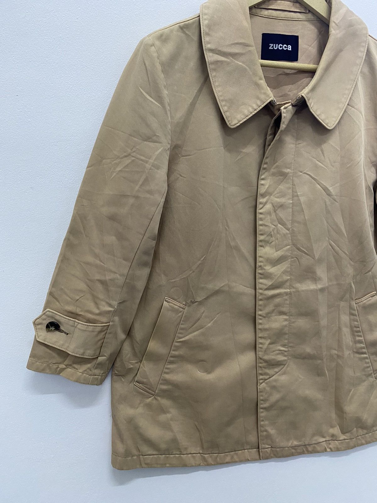 Issey Miyake × Vintage × Zucca Vintage Zucca Long Coat Size US M / EU 48-50 / 2 - 4 Thumbnail