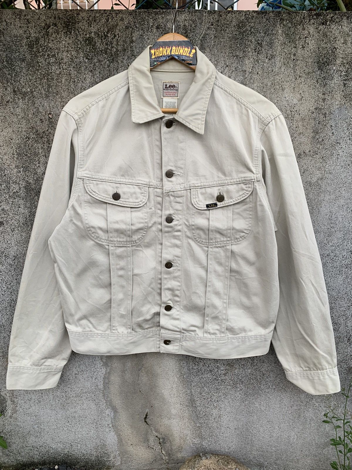 Lee Vintage 80s Lee Jacket Size US L / EU 52-54 / 3 - 1 Thumbnail