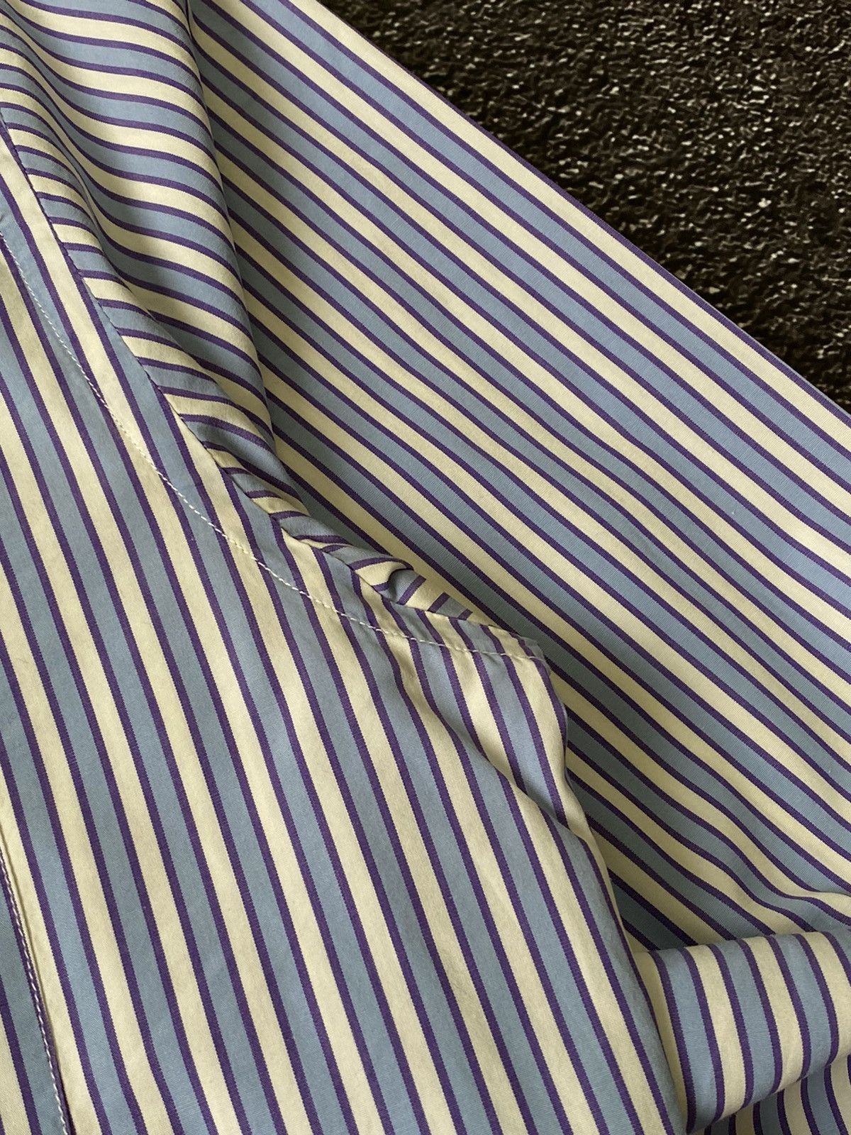 Paul Smith Paul Smith Italy Striped Shirt Button Up Size US L / EU 52-54 / 3 - 6 Thumbnail