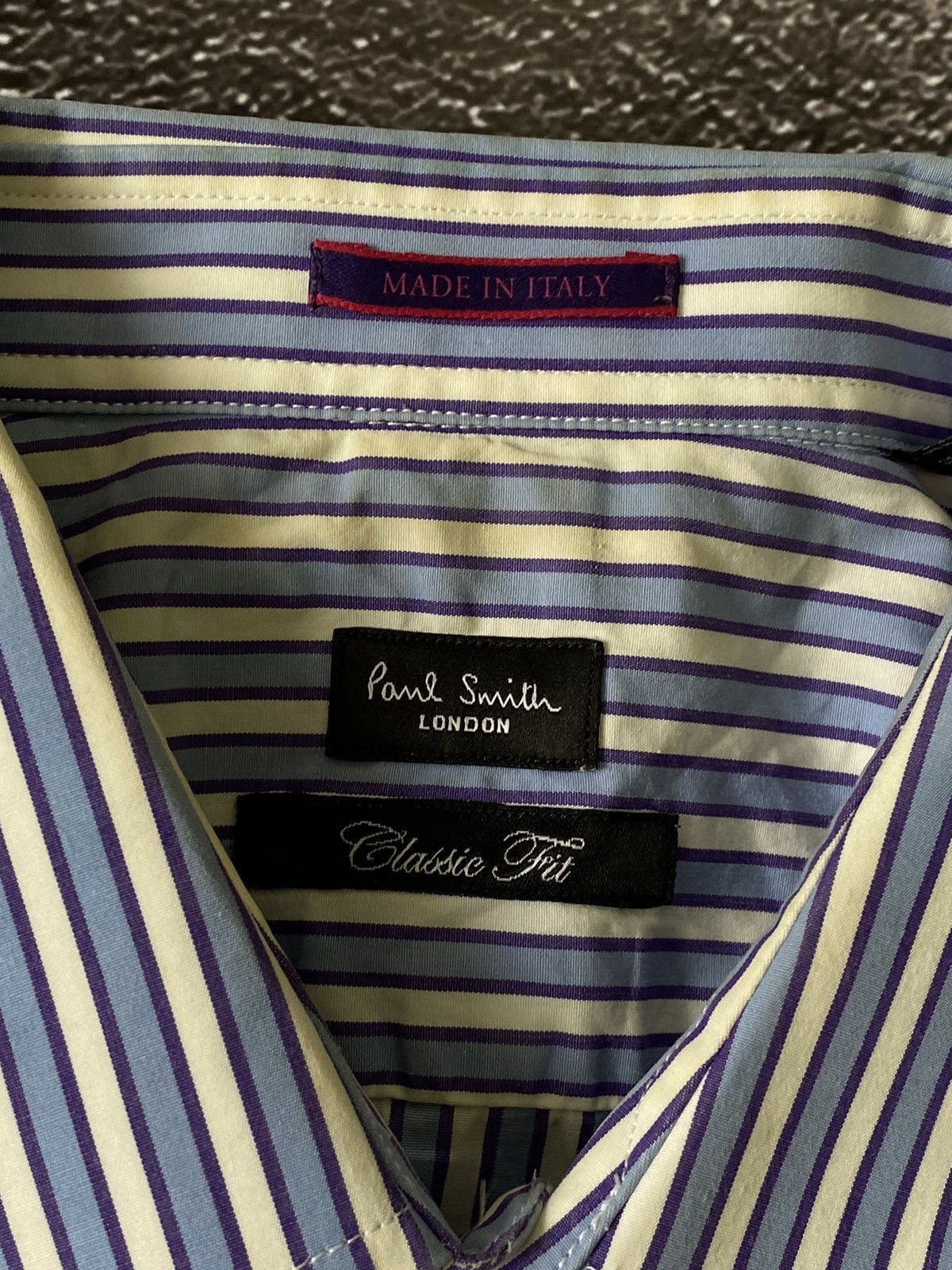 Paul Smith Paul Smith Italy Striped Shirt Button Up Size US L / EU 52-54 / 3 - 10 Thumbnail