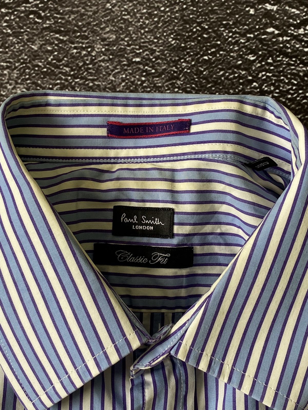Paul Smith Paul Smith Italy Striped Shirt Button Up Size US L / EU 52-54 / 3 - 11 Thumbnail