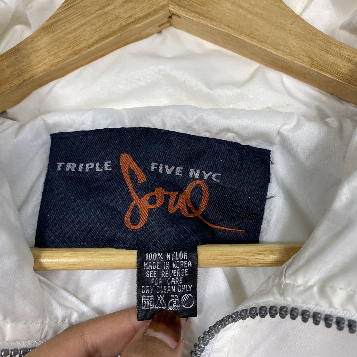 Japanese Brand Vintage 90s Triple 5 Soul Big Logo Zipper Jacket Size US XL / EU 56 / 4 - 11 Thumbnail
