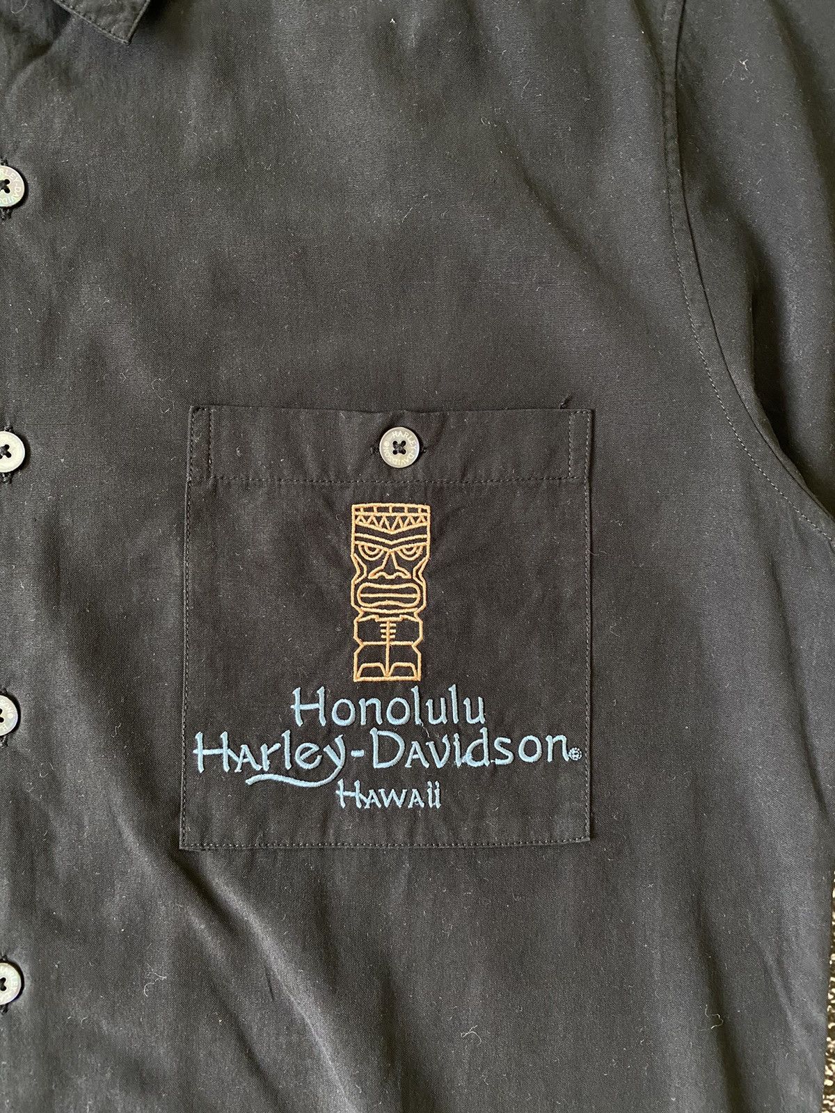 Harley Davidson Harley Davidson Hawaii Silk Button Up T-Shirt Size US M / EU 48-50 / 2 - 6 Thumbnail