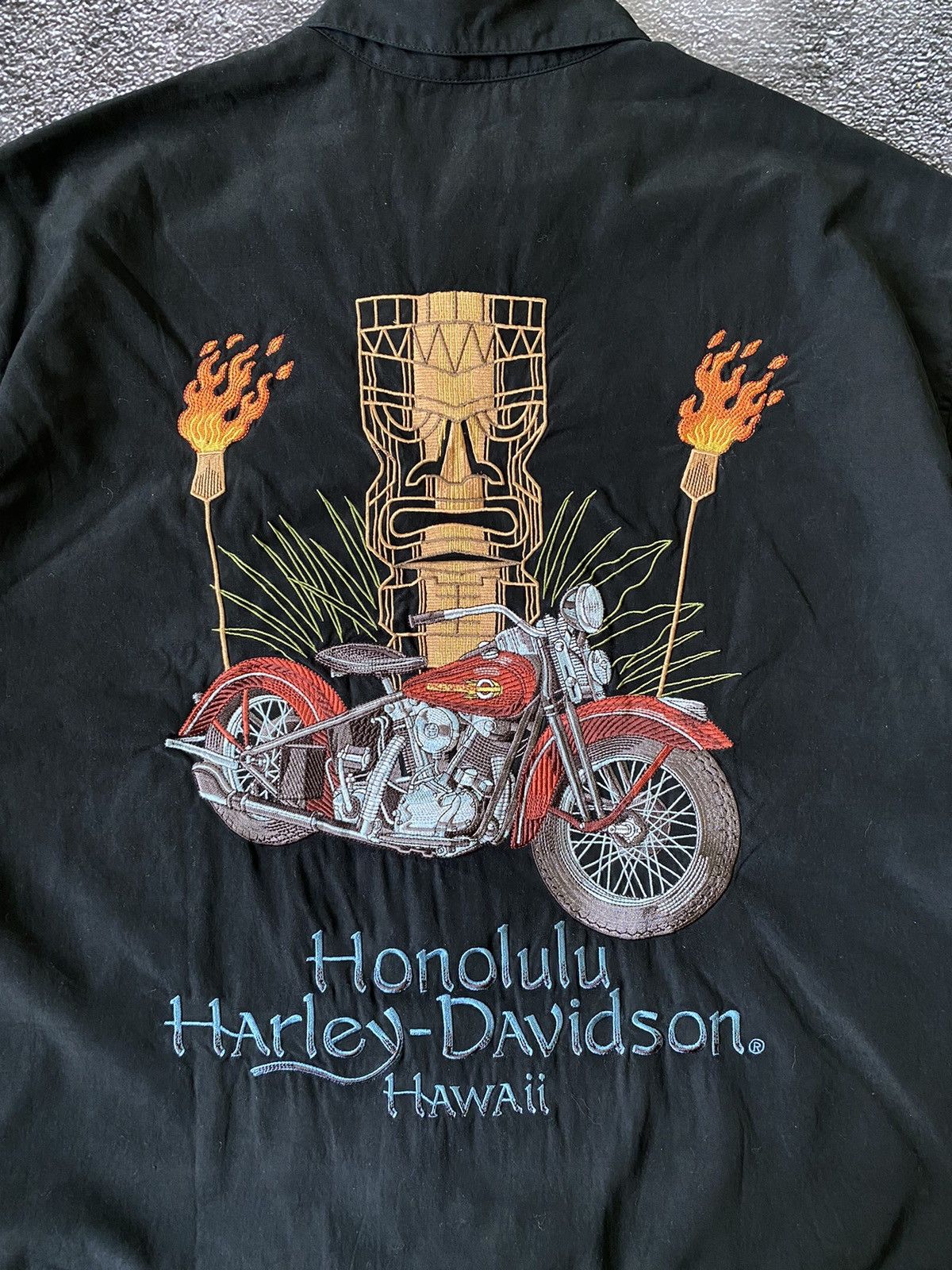 Harley Davidson Harley Davidson Hawaii Silk Button Up T-Shirt Size US M / EU 48-50 / 2 - 5 Thumbnail