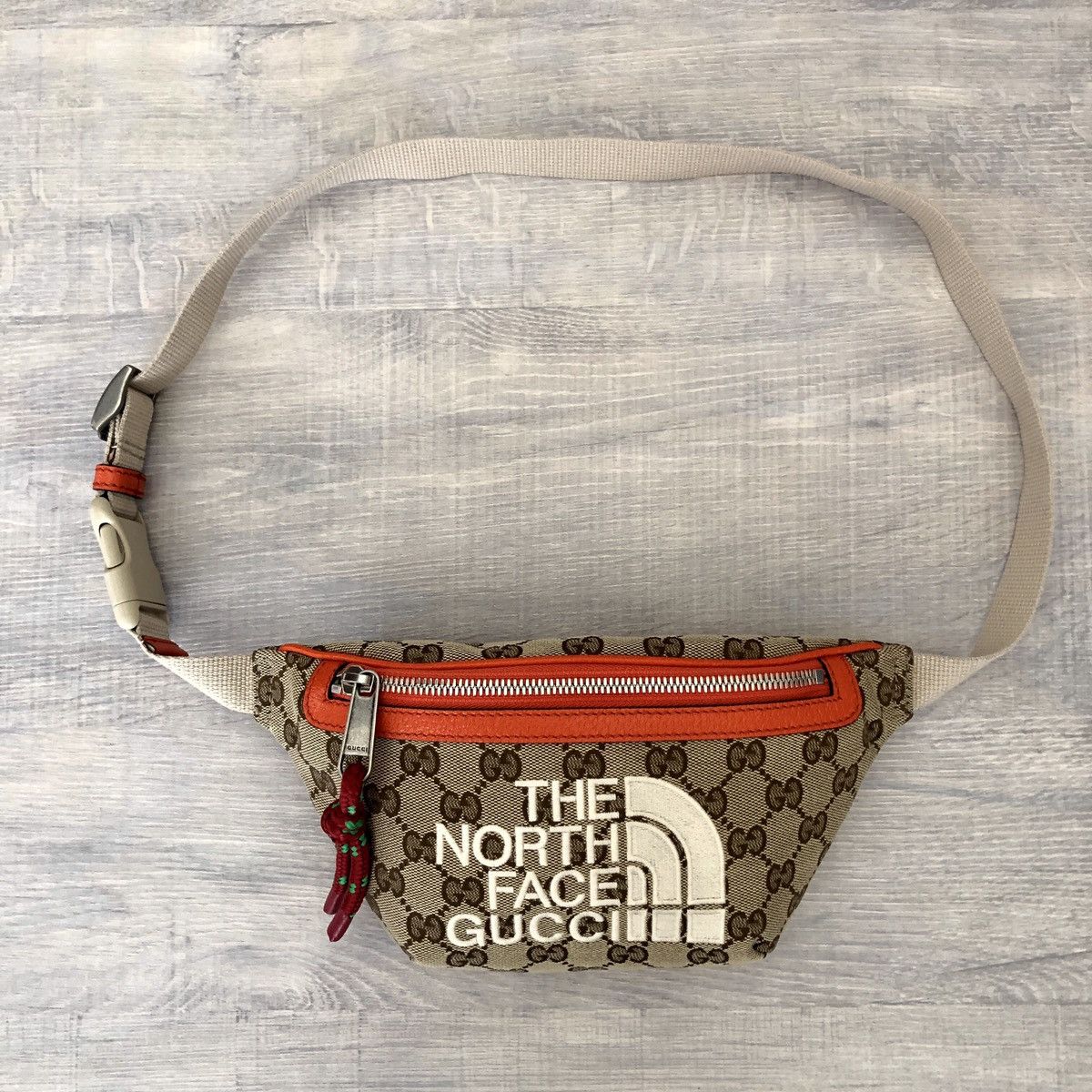 Gucci Gucci x The North Face Belt Bag Beige/Ebony Grailed