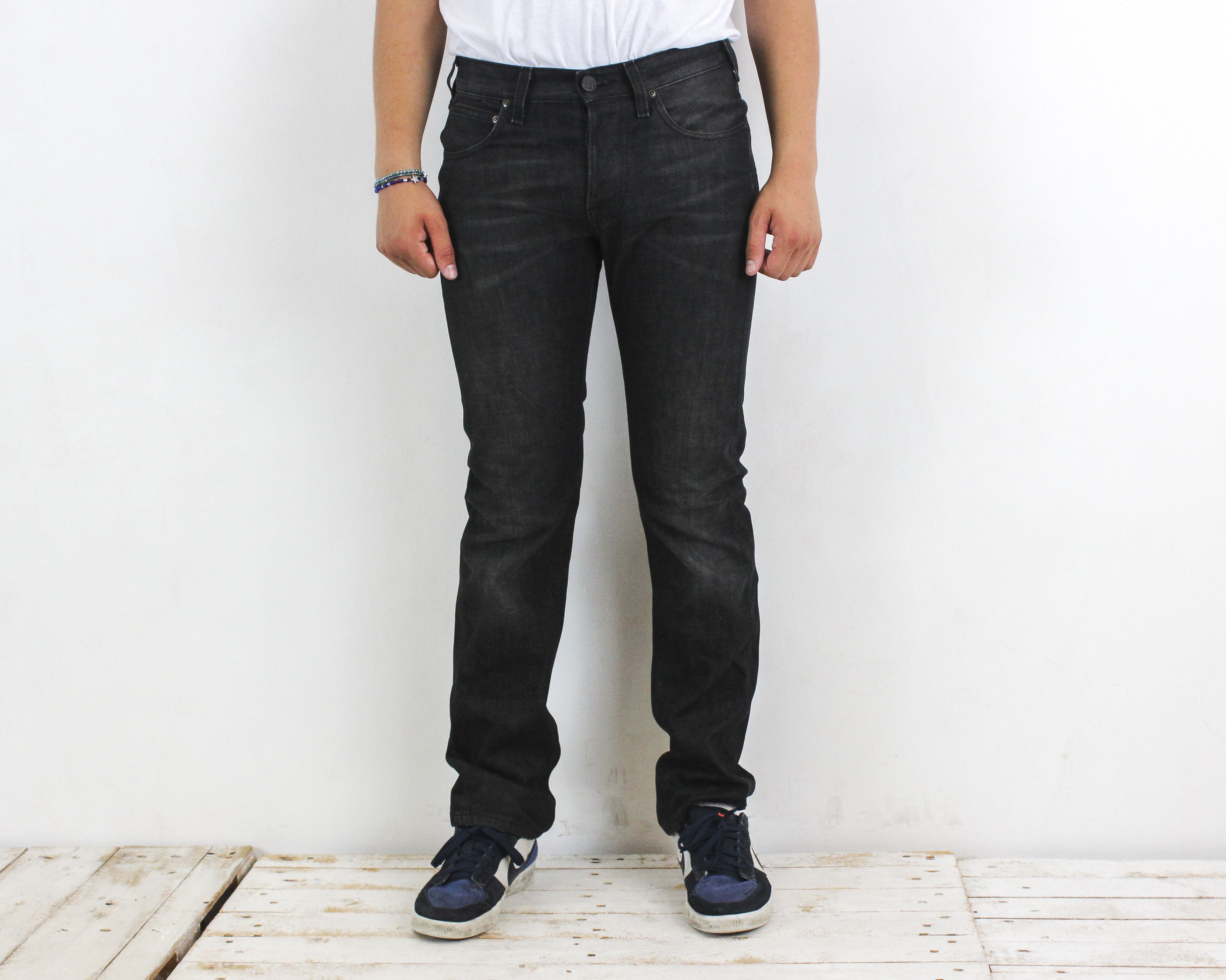 Lee × Vintage Daren Men W30 L32 Regular Straight Jeans Denim Pants Trouser Size US 30 / EU 46 - 2 Thumbnail